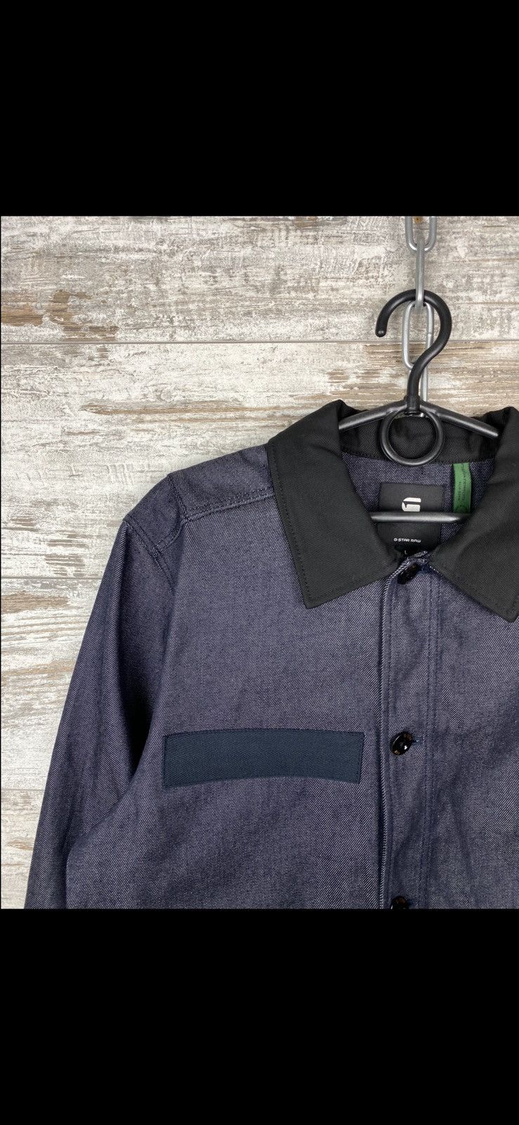 G-Star × Vintage Mens Vintage G Star Denim Jeans Chore Coat Size US L / EU 52-54 / 3 - 2 Thumbnail