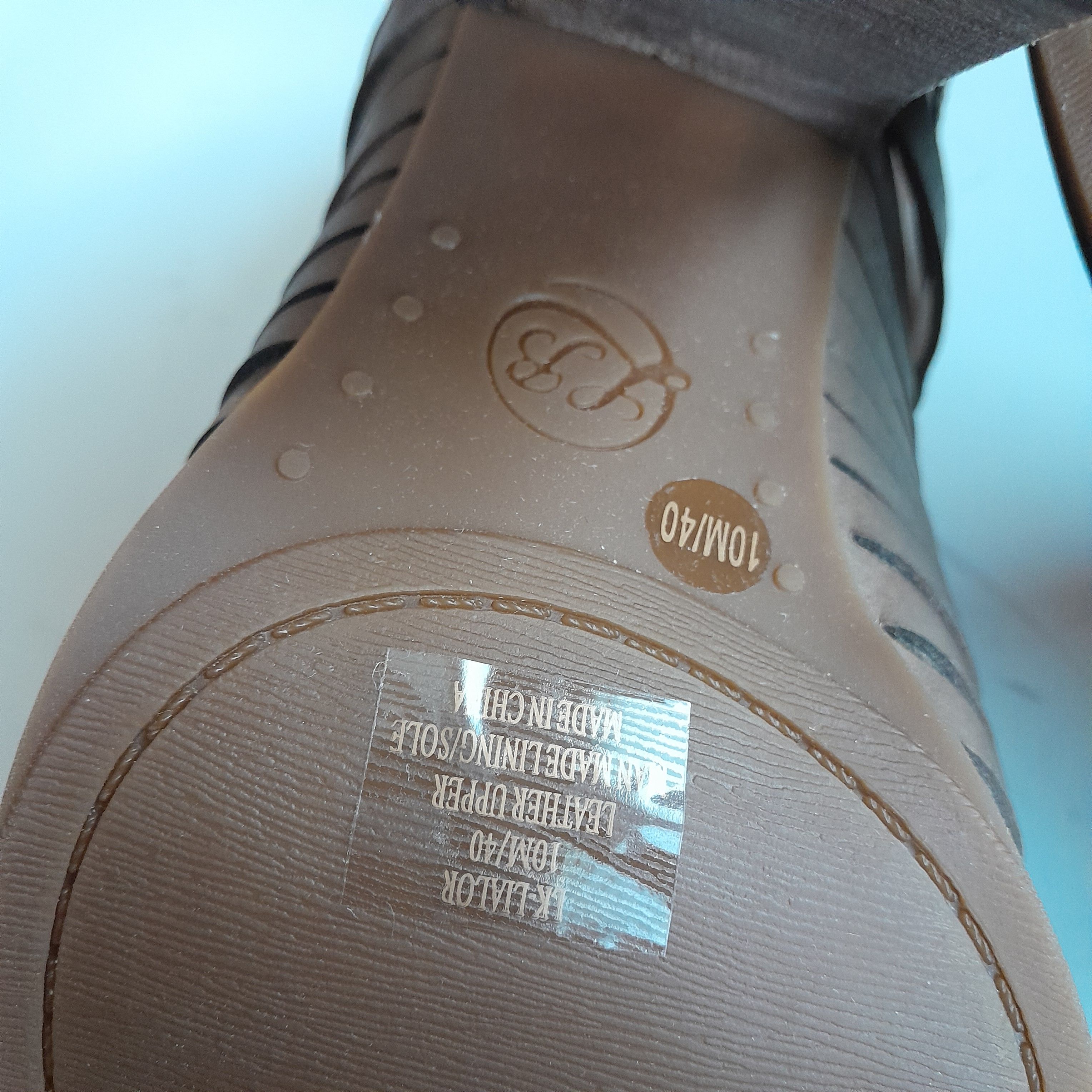 Lucky Brand Lucky Brand Lialor Brown Leather Sandals Size 10M Size US 10 / IT 40 - 7 Thumbnail