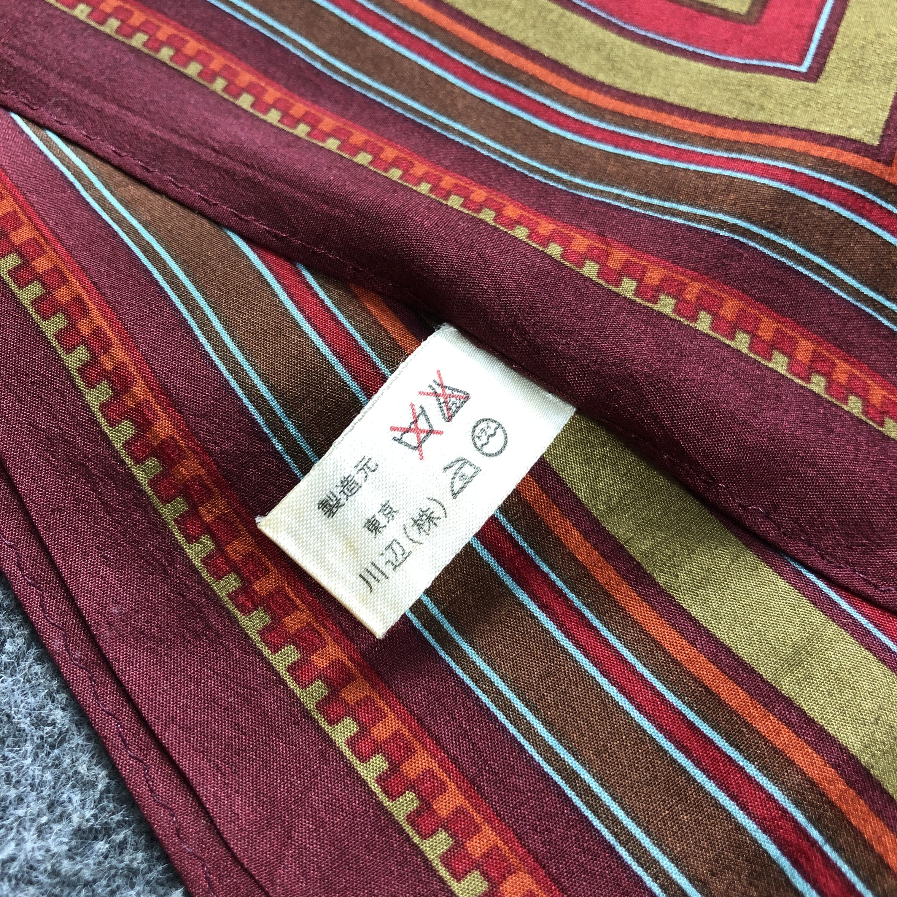 Kenzo Kenzo Floral Silk Scarf M1192 Size ONE SIZE - 6 Thumbnail