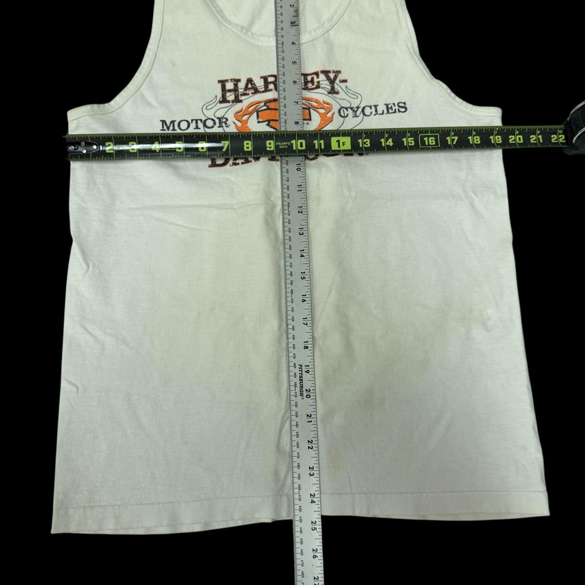 Harley Davidson FRIEZE O'Fallon IL Biker TANK TOP Motorcycle Muscle Shirt M Size US M / EU 48-50 / 2 - 3 Thumbnail