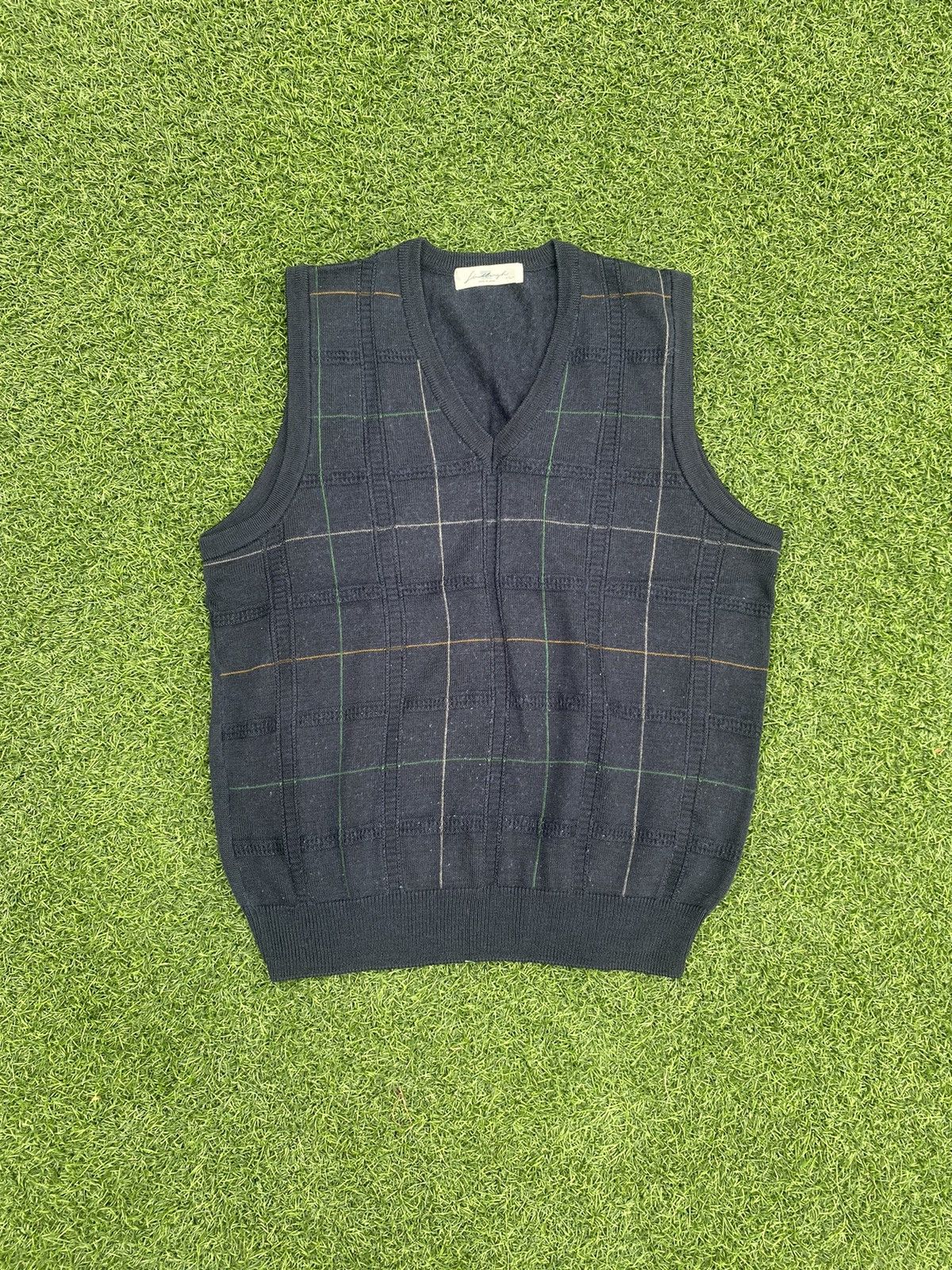 Japanese Brand × Lindbergh LINDBERGH KNITTED VEST Size US M / EU 48-50 / 2 - 1 Thumbnail
