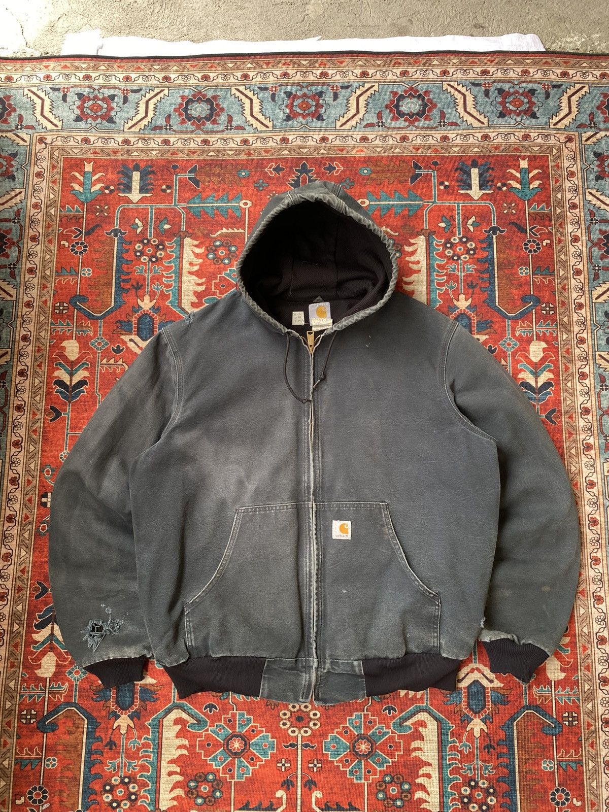 Carhartt SOLD OUT📌 Carhartt active Duck Jacket J131 BLK Thermal lined Size US L / EU 52-54 / 3 - 4 Thumbnail