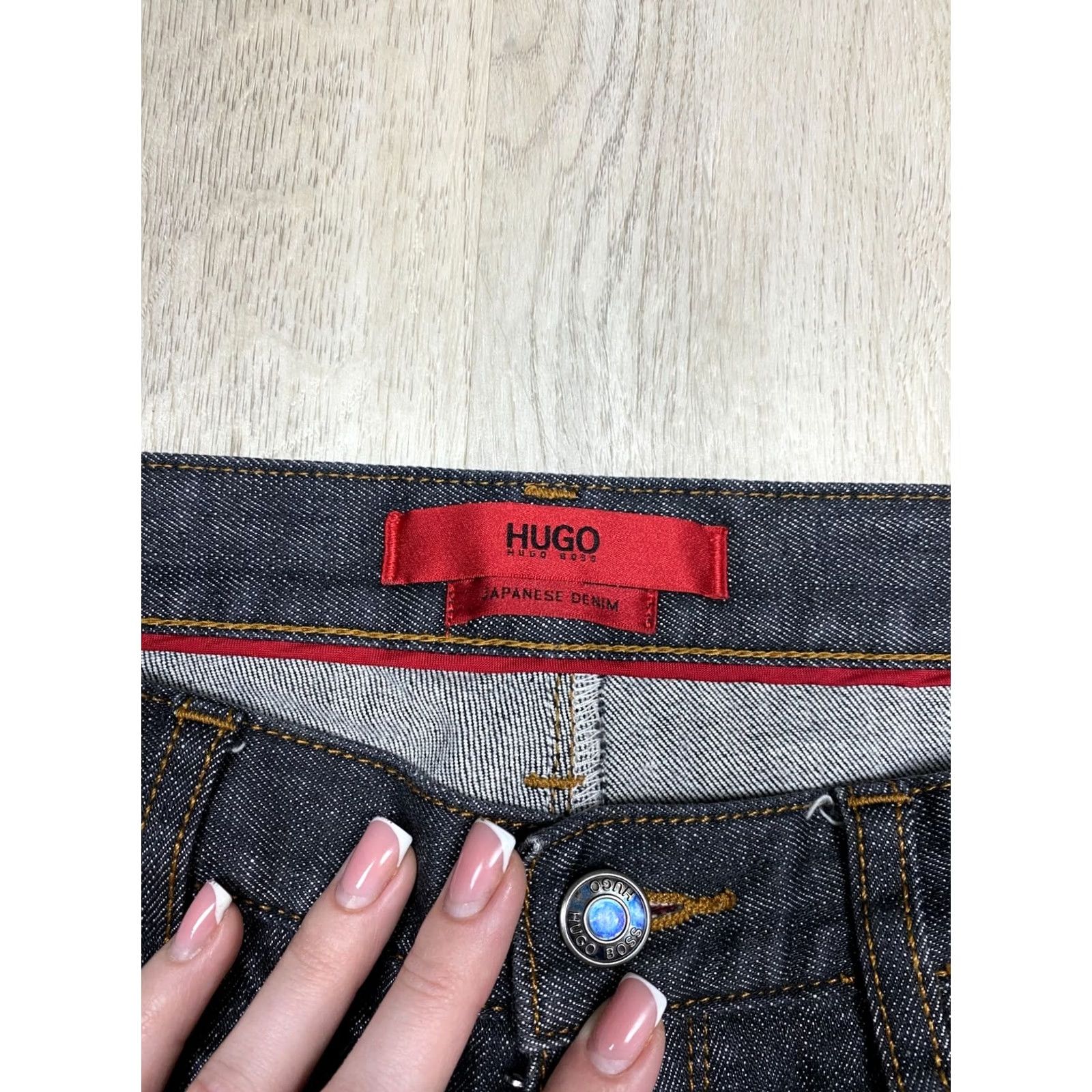 Hugo Boss Hugo Boss Jeans Mens Denim Pants Size 33 Blue Cotton Denim Straight Regular Inseam 32 Vintage No Size US 33 - 3 Thumbnail