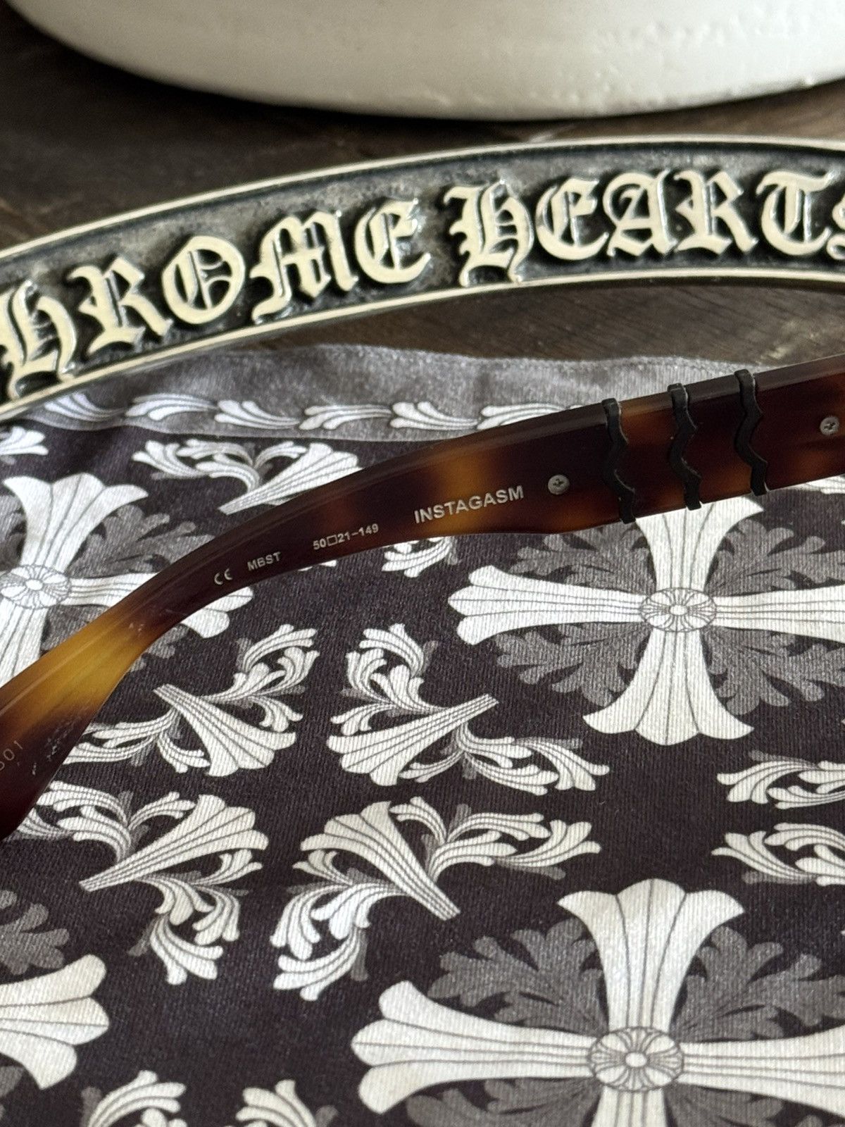 Chrome Hearts Chrome Hearts ‘Instagasm’ Sunglasses Size ONE SIZE - 3 Thumbnail