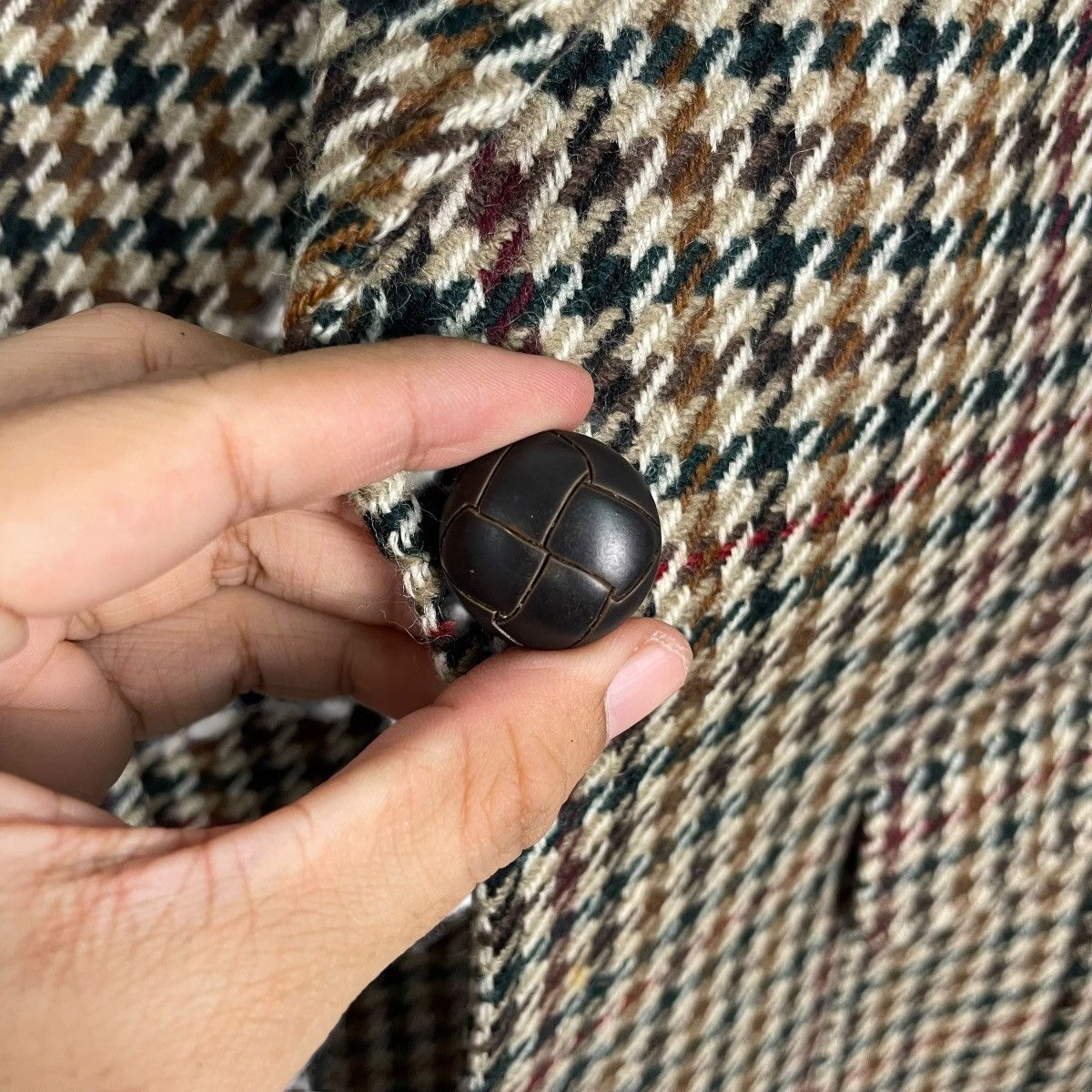 Burberry Burberrys Herringbone Wool Jacket Size M / US 6-8 / IT 42-44 - 14 Thumbnail