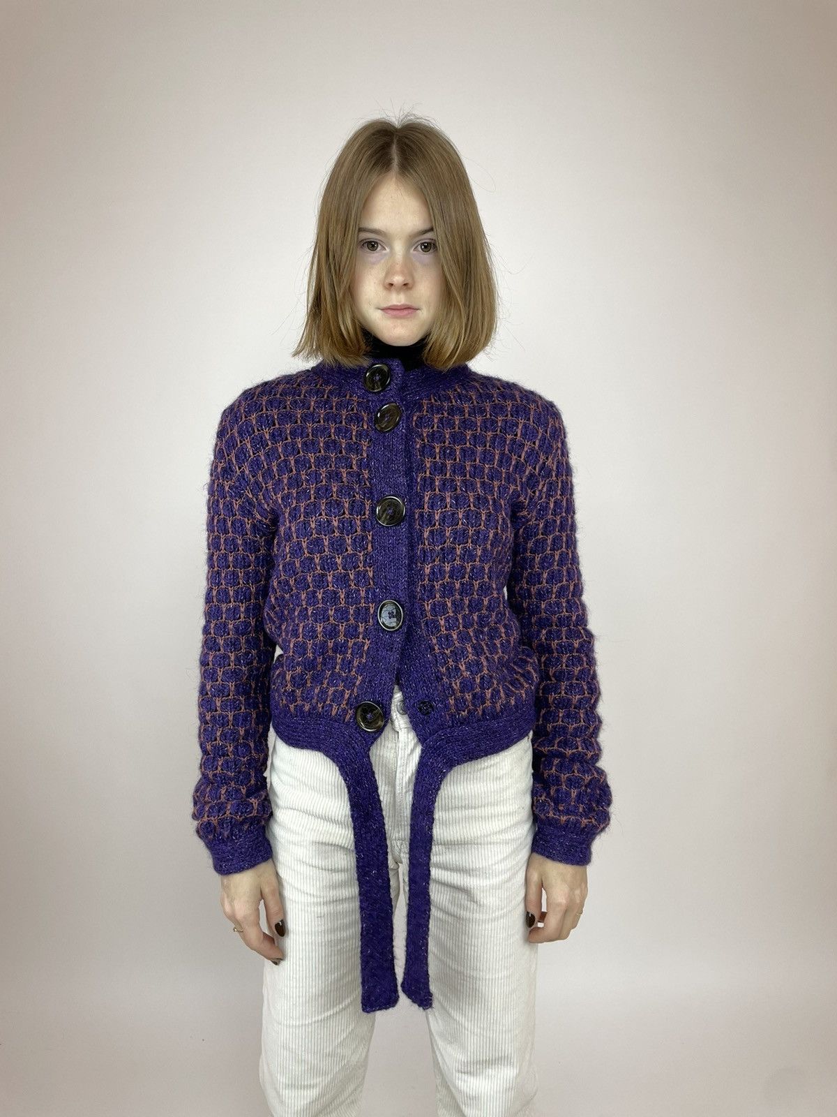 Dagmar × Designer DAGMAR Cardigan wool Fluffy Knit Women’s size XS Size XS / US 0-2 / IT 36-38 - 5 Thumbnail