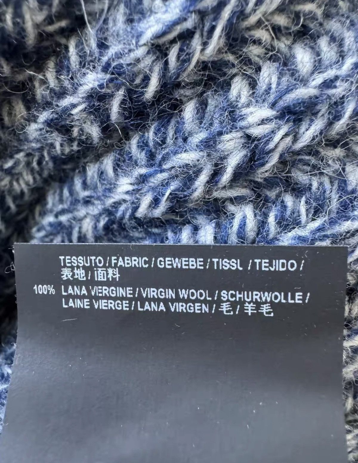 Balenciaga BALENCIAGA High-Neck Wool Sweater FallWinter 2018 Collection Size US L / EU 52-54 / 3 - 5 Thumbnail