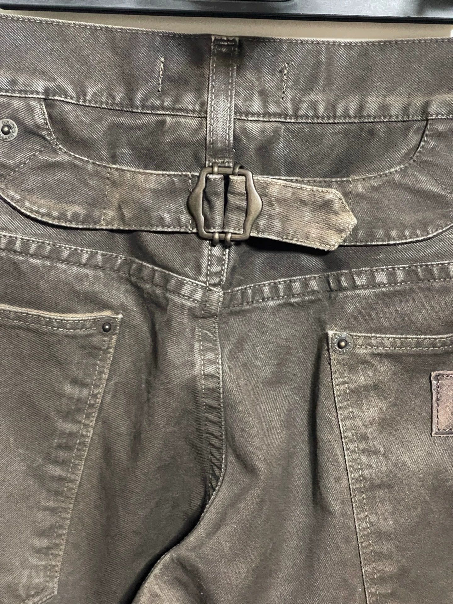 Dolce & Gabbana DG low-rise slim acid wash brown pants 44 Size US 28 / EU 44 - 5 Thumbnail