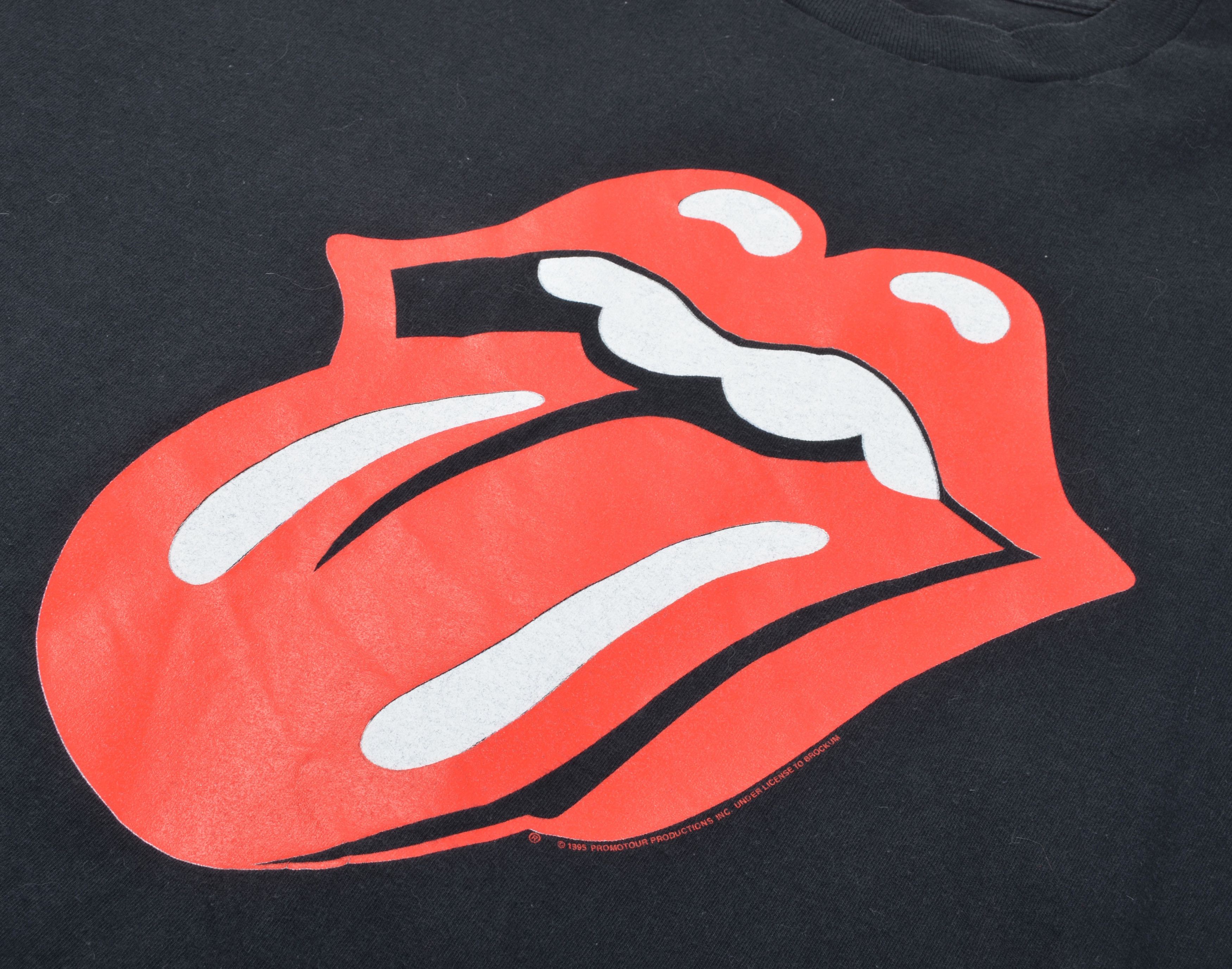 Band Tees Vintage Rolling Stones Brockum Voodoo Lounge1995 Tour Tee Size US L / EU 52-54 / 3 - 4 Thumbnail