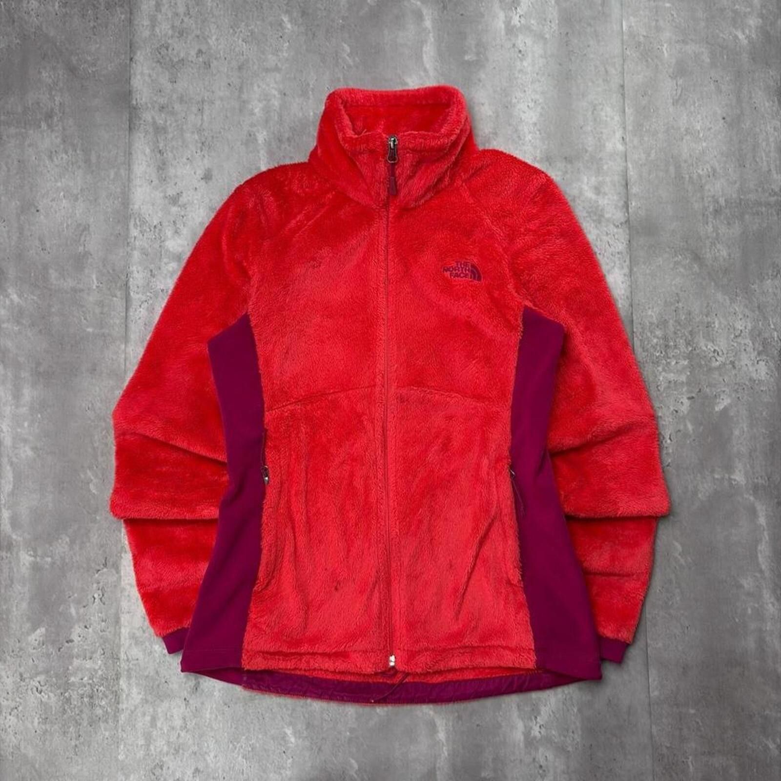 The North Face Y2K Pink The North Face Fur Zip Up Fleece Jacket Size S / US 4 / IT 40 - 1 Thumbnail