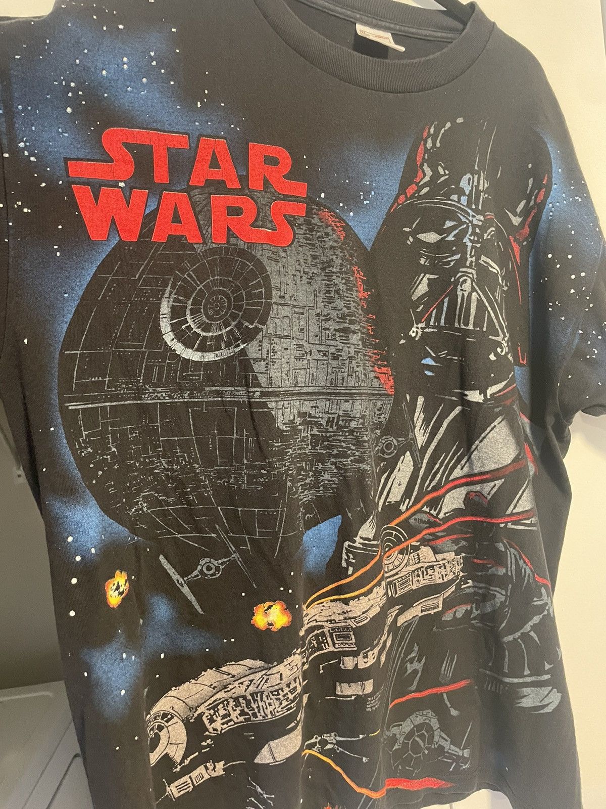 Star Wars × Vintage Rare All Over Print Star Wars Tee Size US XL / EU 56 / 4 - 2 Thumbnail