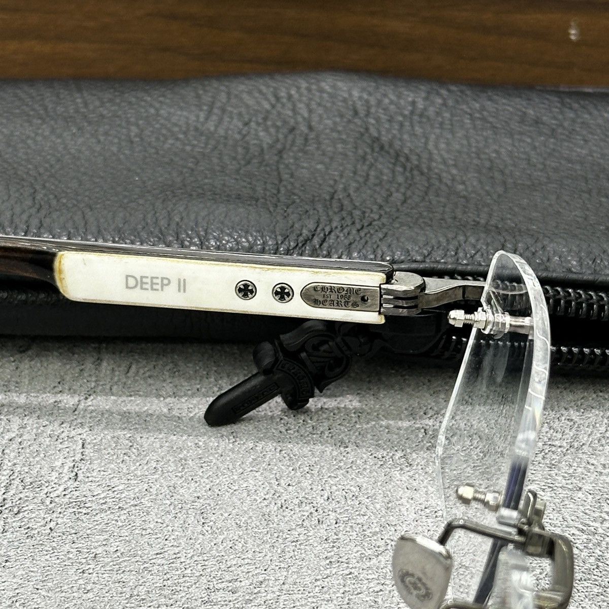 Chrome Hearts CHROME HEARTS DEEP II EYEGLASSES Size ONE SIZE - 9 Thumbnail