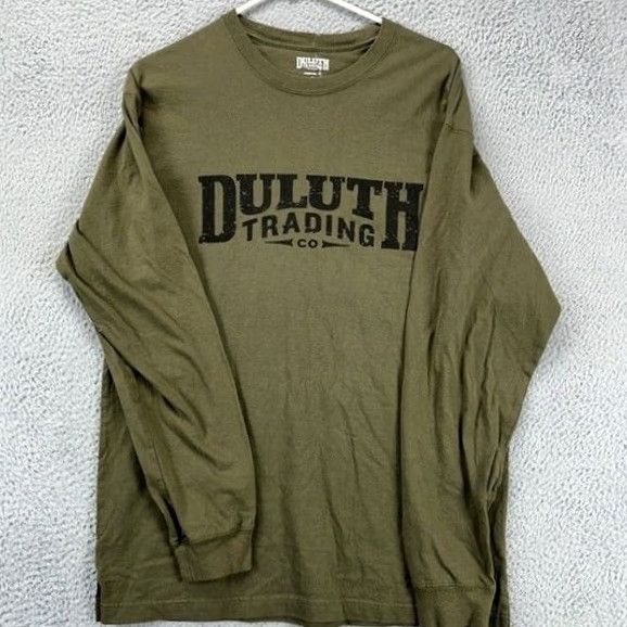 Duluth Trading Company Duluth Trading Co. Longtail T Shirt Mens Small Olive Graphic Print Tee NEW A47 T-Shirt Crew Neck Graphic Print Mens Small Green Vintage No Size US S / EU 44-46 / 1 - 3 Thumbnail