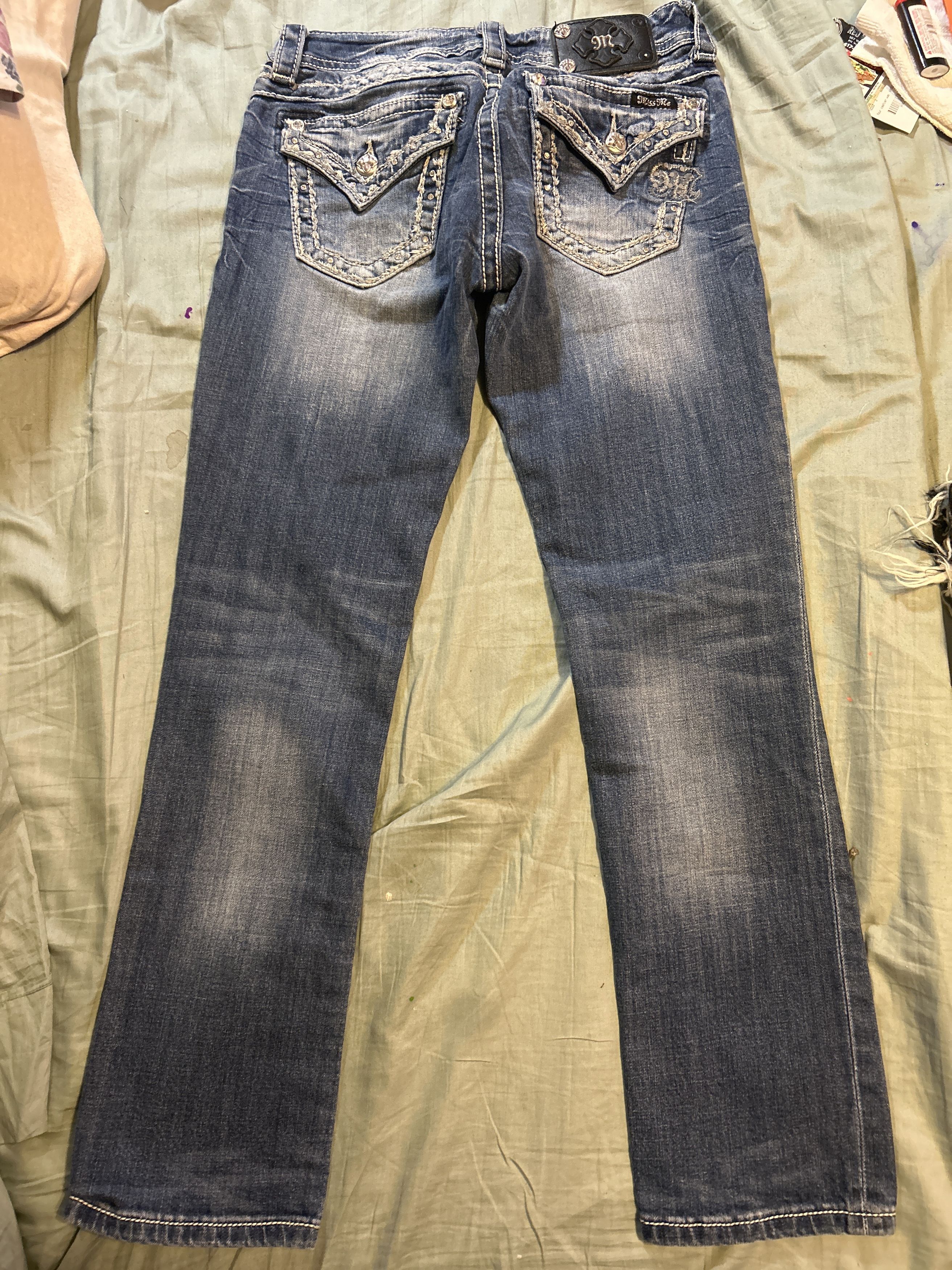 Miss Me Miss Me 27” Women’s Denim Blue Jeans Size 27" / US 4 / IT 40 - 1 Thumbnail