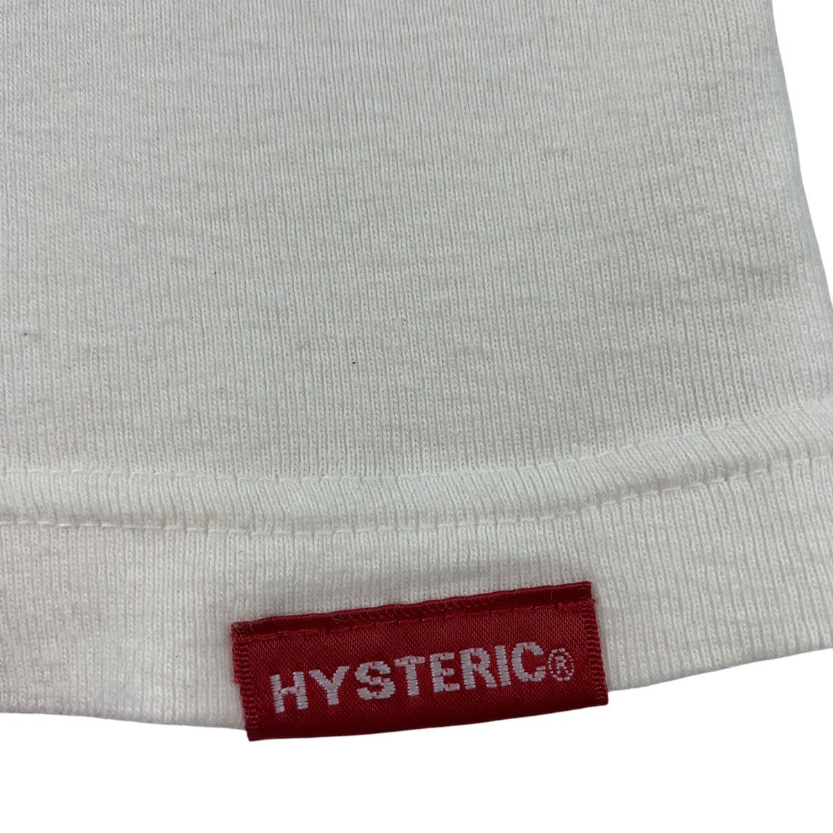Hysteric Glamour × Japanese Brand × Vintage Vintage HYSTERIC GLAMOUR big spellout printed tee Size XS / US 0-2 / IT 36-38 - 9 Thumbnail