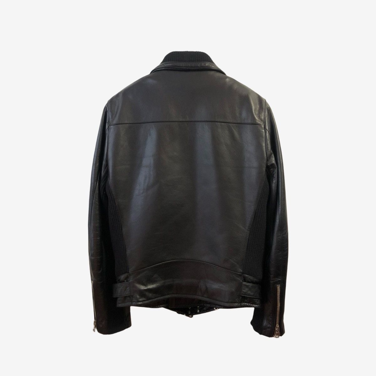 Balmain Balmain Mainline Biker Leather Jacket Sz. 50 Size US M / EU 48-50 / 2 - 3 Thumbnail