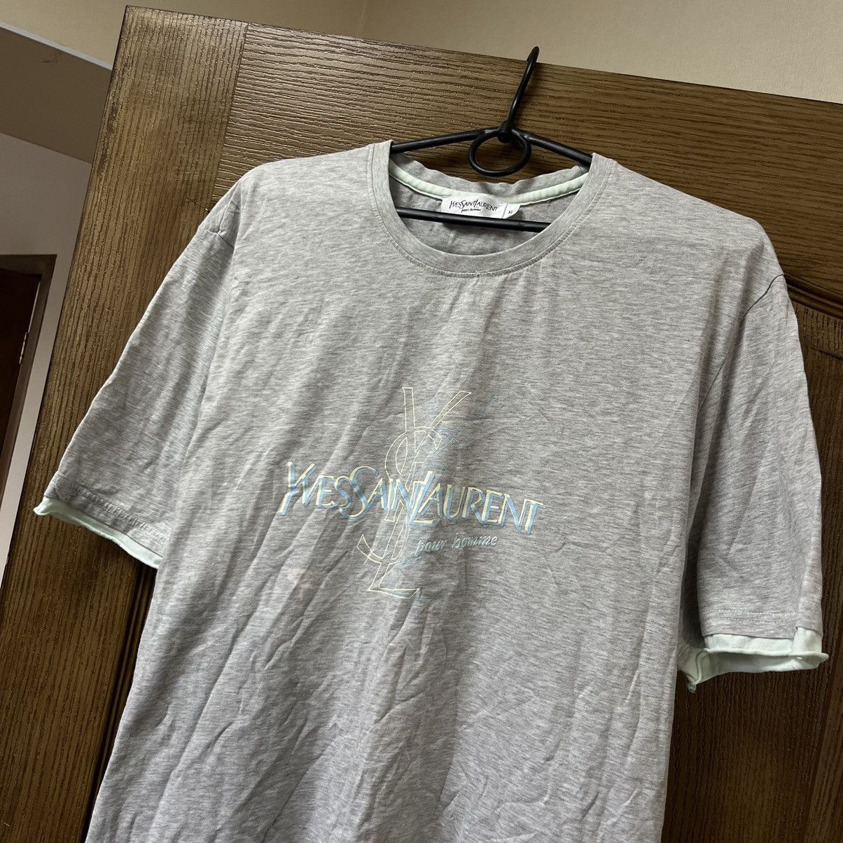 Yves Saint Laurent Saint Laurent T-shirt YSL Size US XL / EU 56 / 4 - 2 Thumbnail
