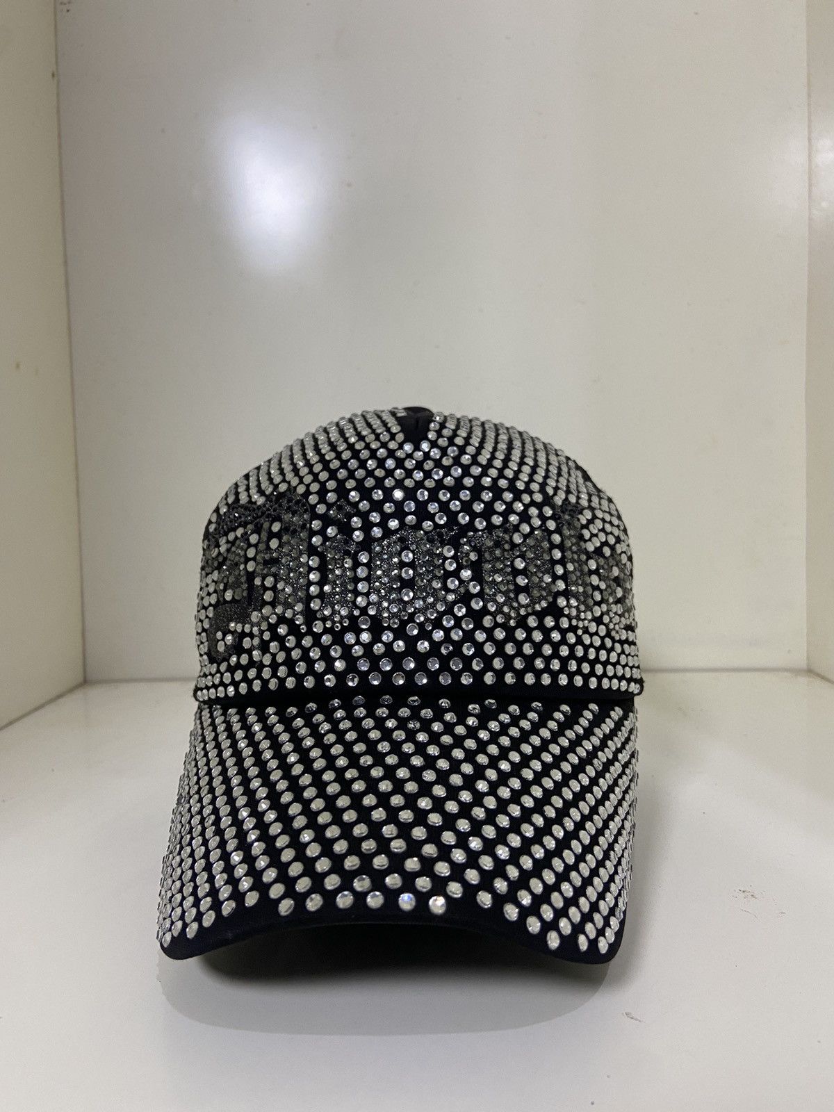 If Six Was Nine 2000s biablo punk trucker hat studded zircon Size ONE SIZE - 2 Thumbnail