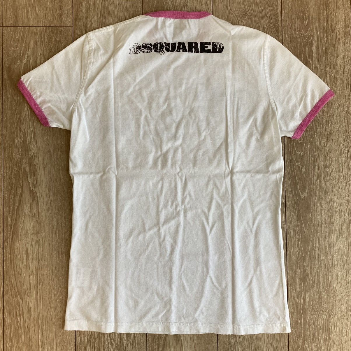 Dsquared2 Brand New DSQUARED2 Archive Ringer T-Shirt – Size L Size US L / EU 52-54 / 3 - 3 Thumbnail