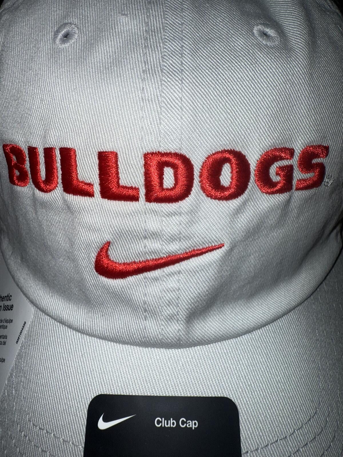 Nike Nike Men's Georgia Bulldogs White Heritage86 Arch Hat Sample Size ONE SIZE - 4 Thumbnail