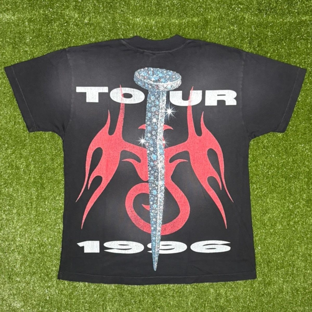 HELLSTAR Hellstar Nailed Tour 96 T-Shirt Size US S / EU 44-46 / 1 - 3 Thumbnail