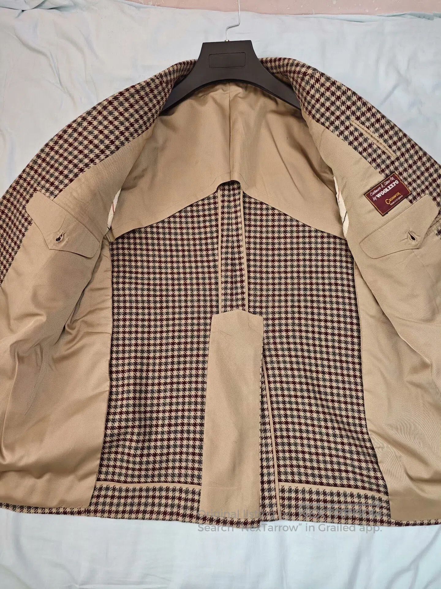 Japanese Brand Custom British Wool Blend Suit. Size US L / EU 52-54 / 3 - 6 Thumbnail