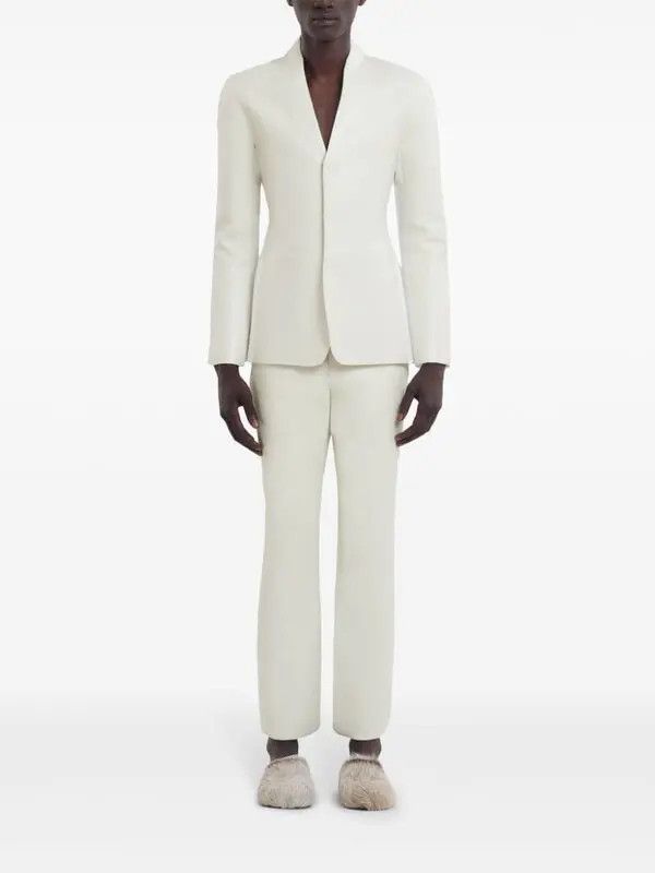 Marni o1w1db11125 Jacket in White Size US S / EU 44-46 / 1 - 1 Thumbnail