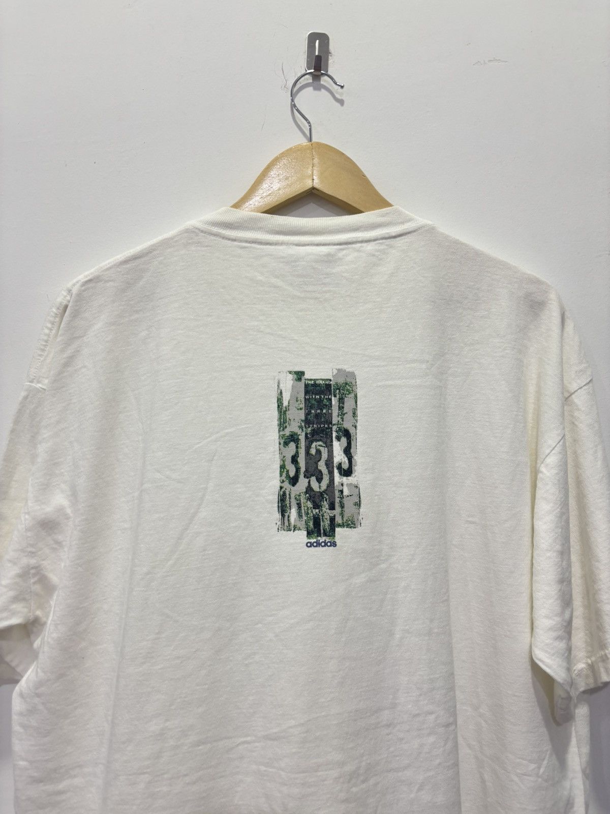Adidas × Vintage Vintage Adidas Tshirt Size US L / EU 52-54 / 3 - 2 Thumbnail