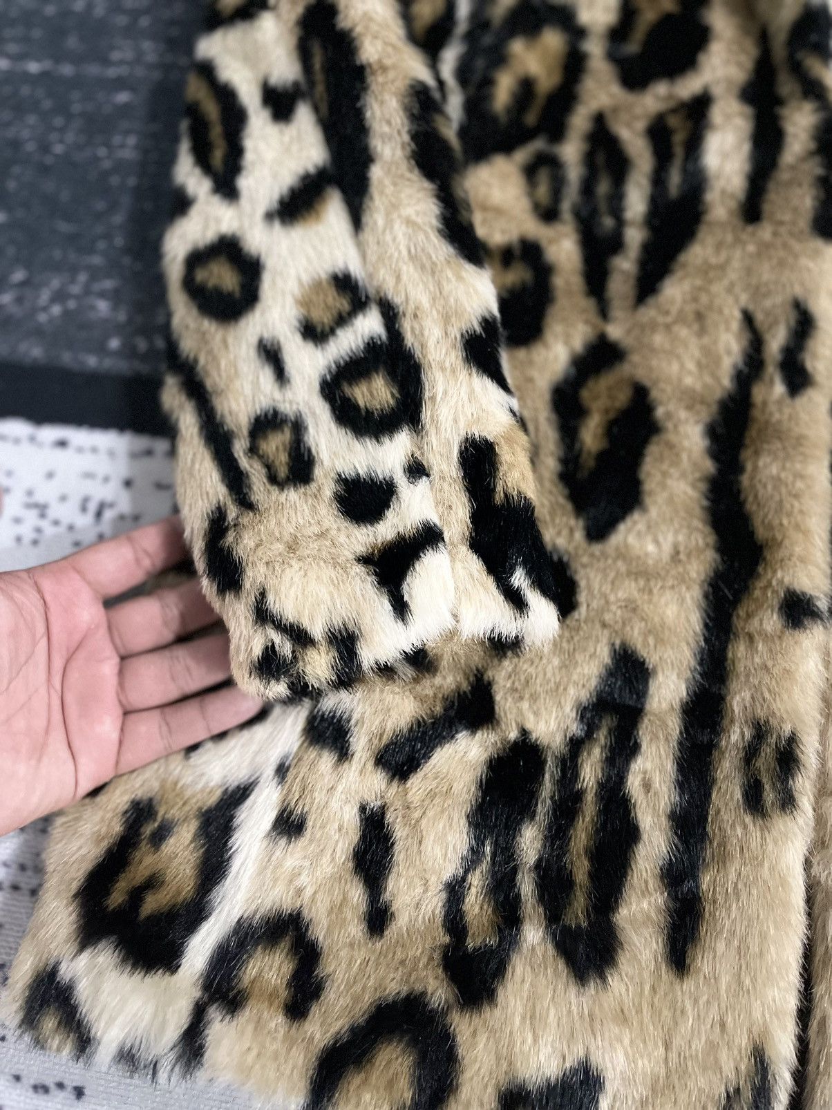 Japanese Brand VINTAGE BARDOT LEOPARD PRINT AUSTRALIAN DESIGN COAT Size M / US 6-8 / IT 42-44 - 7 Thumbnail