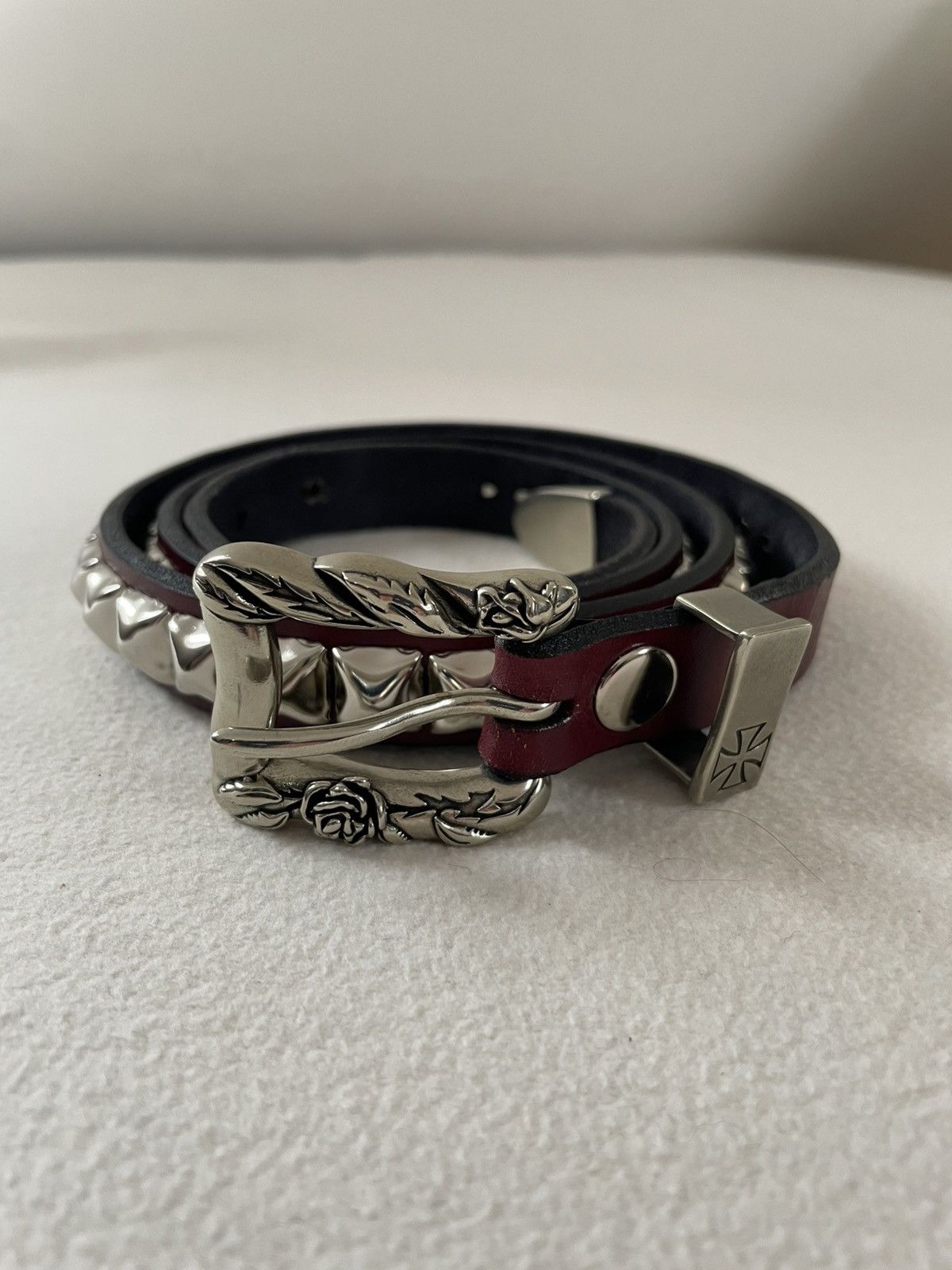 Enfants Riches Deprimes ERD classique ceinture cloutée studded belt Size 32 - 1 Thumbnail