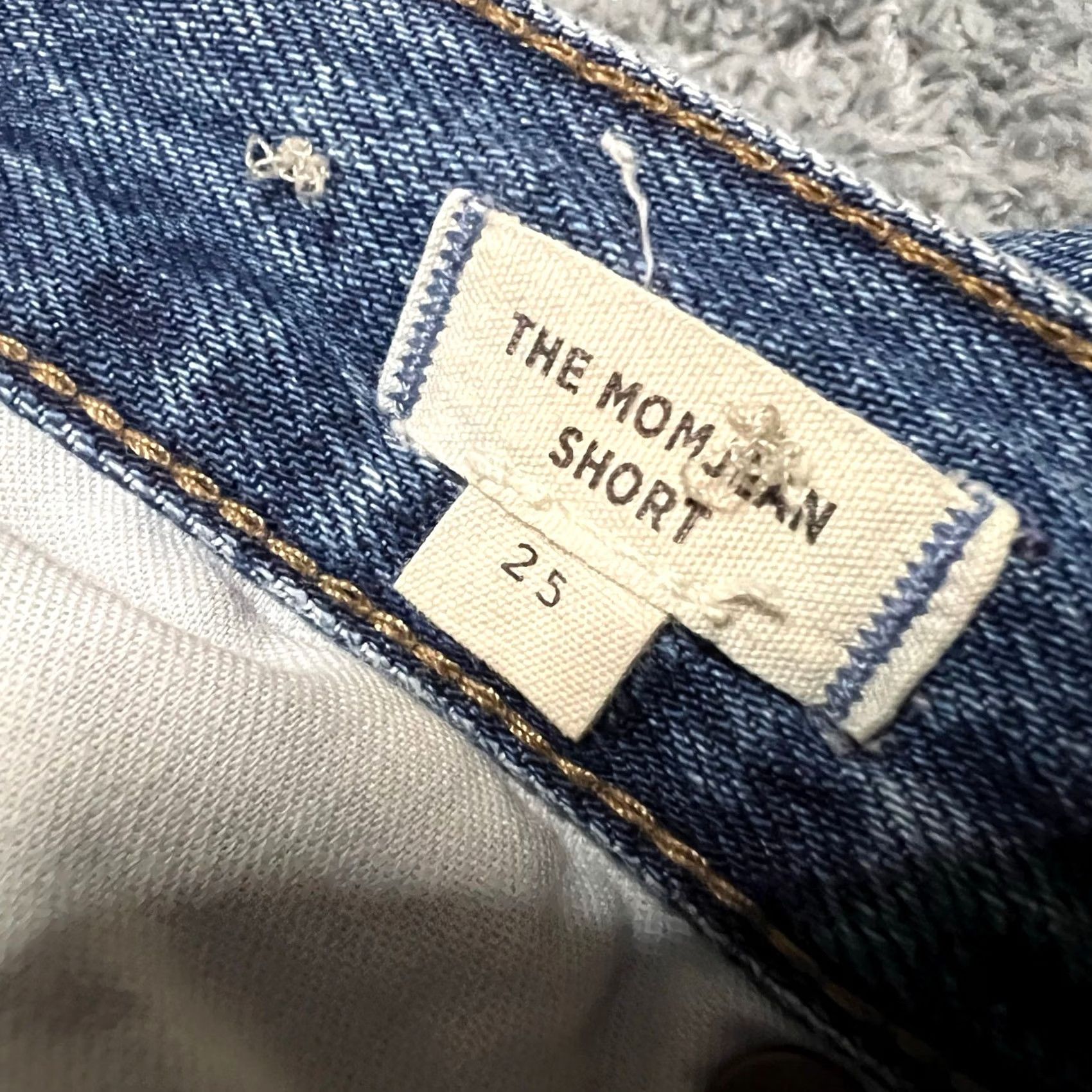 Madewell VINTAGE? Madewell Jean Shorts Womens 25 (27x3) Mom Blue Denim Women Regular 25 Jeans Shorts Mom Blue Denim Womens Size 42" / US 20 - 3 Thumbnail