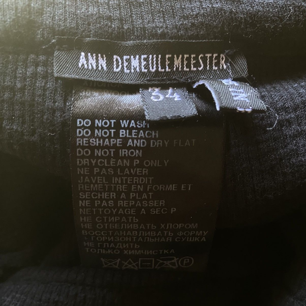 Ann Demeulemeester Ribbed Bondage Sweatpants Size 28" / US 6 / IT 42 - 6 Thumbnail