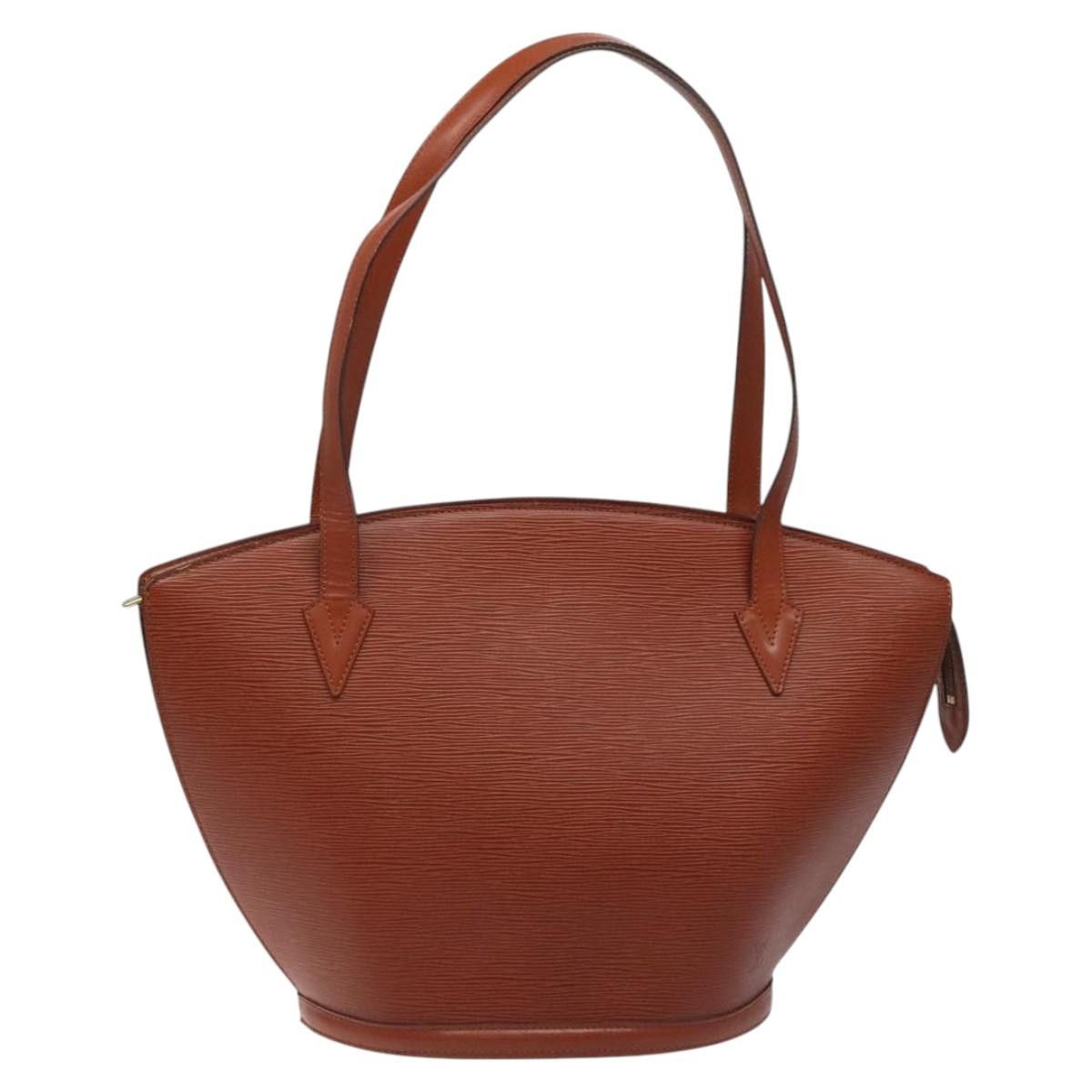 Louis Vuitton Saint Jacques Brown Leather Shoulder Bag (Pre-Owned) Size ONE SIZE - 1 Thumbnail