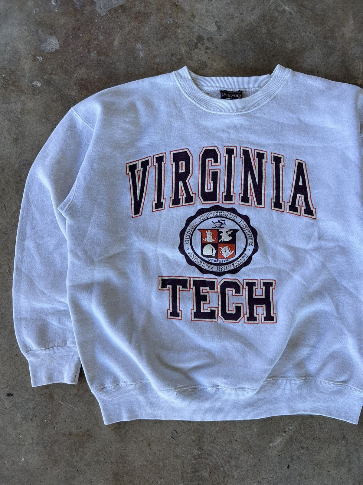 NFL Vintage 90’s Virginia Tech University Sweatshirt Crewneck Size US L / EU 52-54 / 3 - 1 Thumbnail