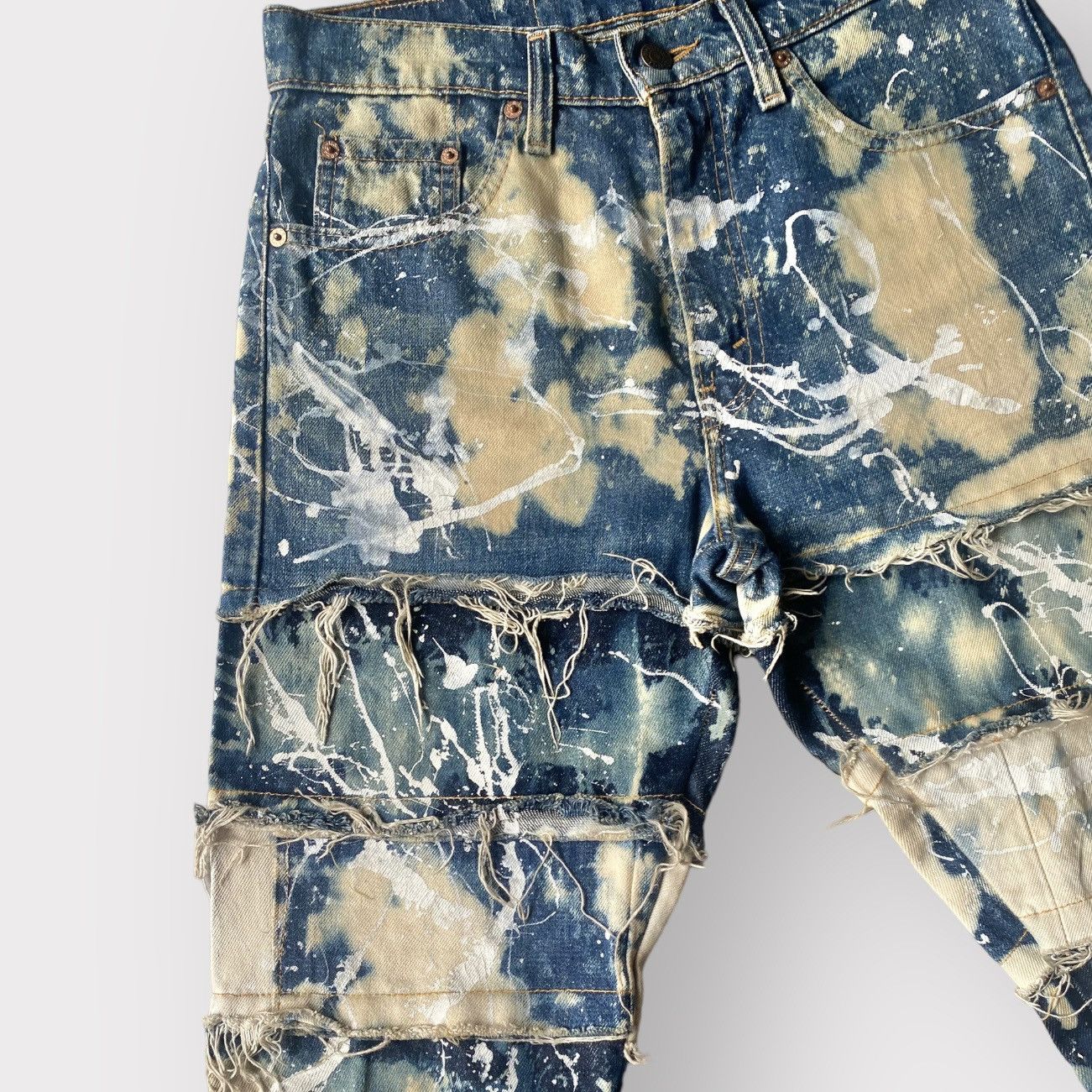 Japanese Brand Vintage 90’s Sexy Dynamite London Custom Jeans Size US 30 / EU 46 - 3 Thumbnail
