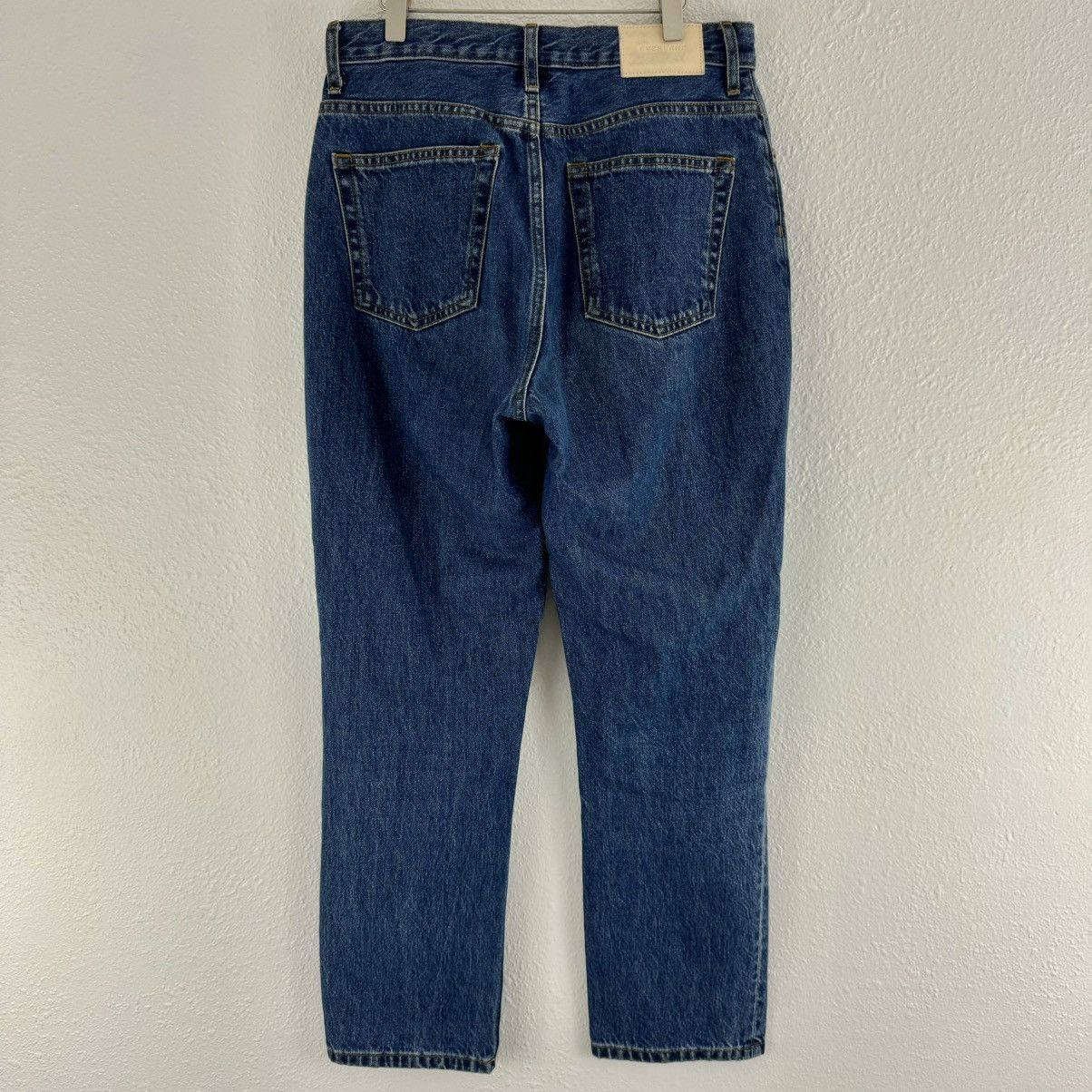 Everlane EVERLANE High Waisted Button Fly The 90s Cheeky Cropped Jean Size 26" / US 2 / IT 38 - 8 Thumbnail