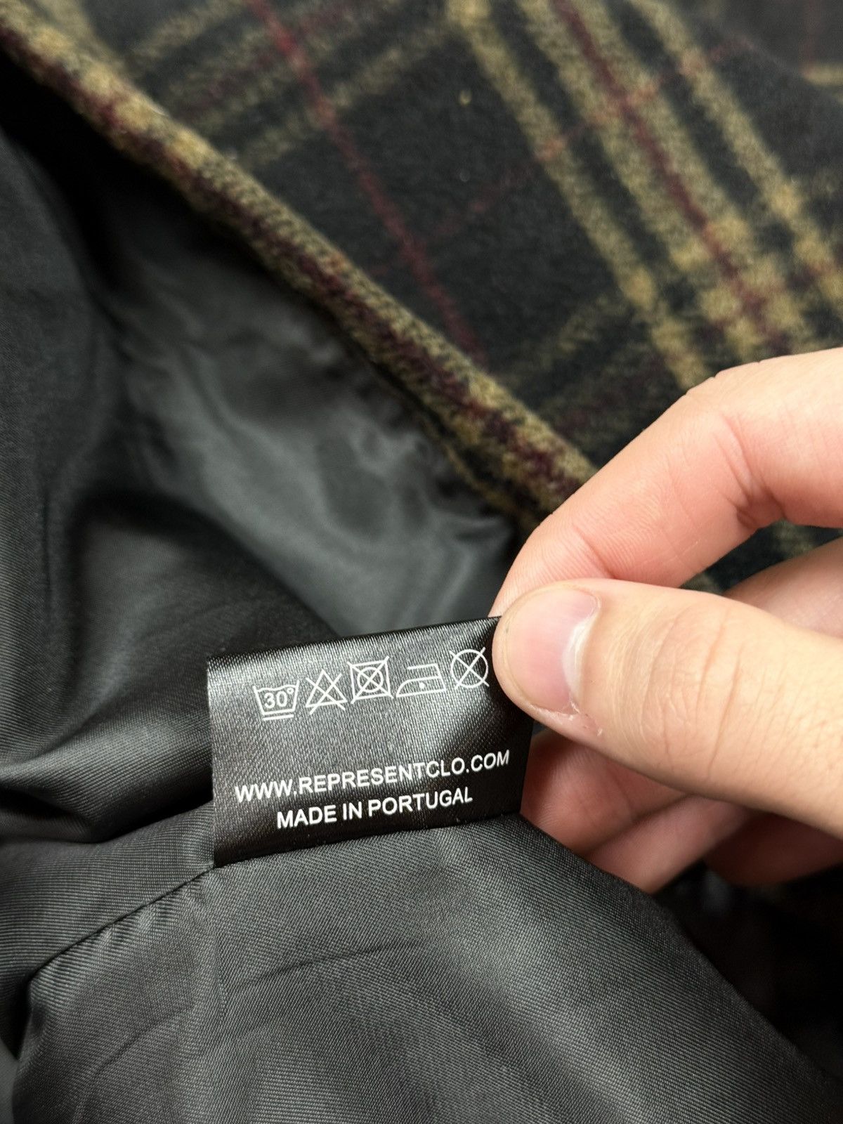 Represent Clo. Represent Oversized Brown Checkered Flannel Jacket Size US XL / EU 56 / 4 - 15 Thumbnail