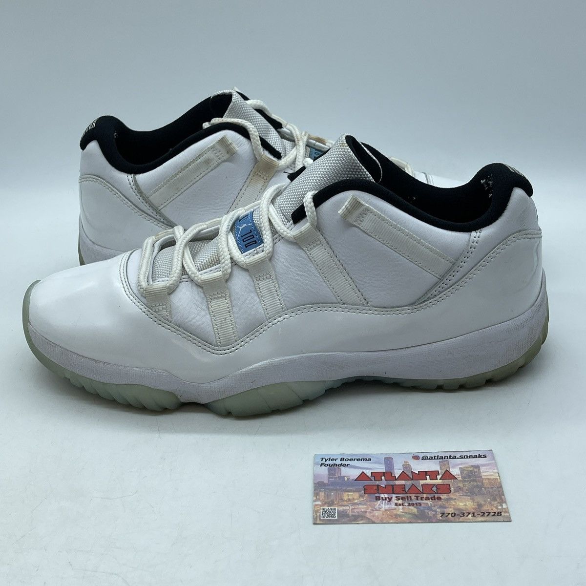 Jordan Brand Air Jordan 11 low legend blue Size US 10 / EU 43 - 1 Thumbnail