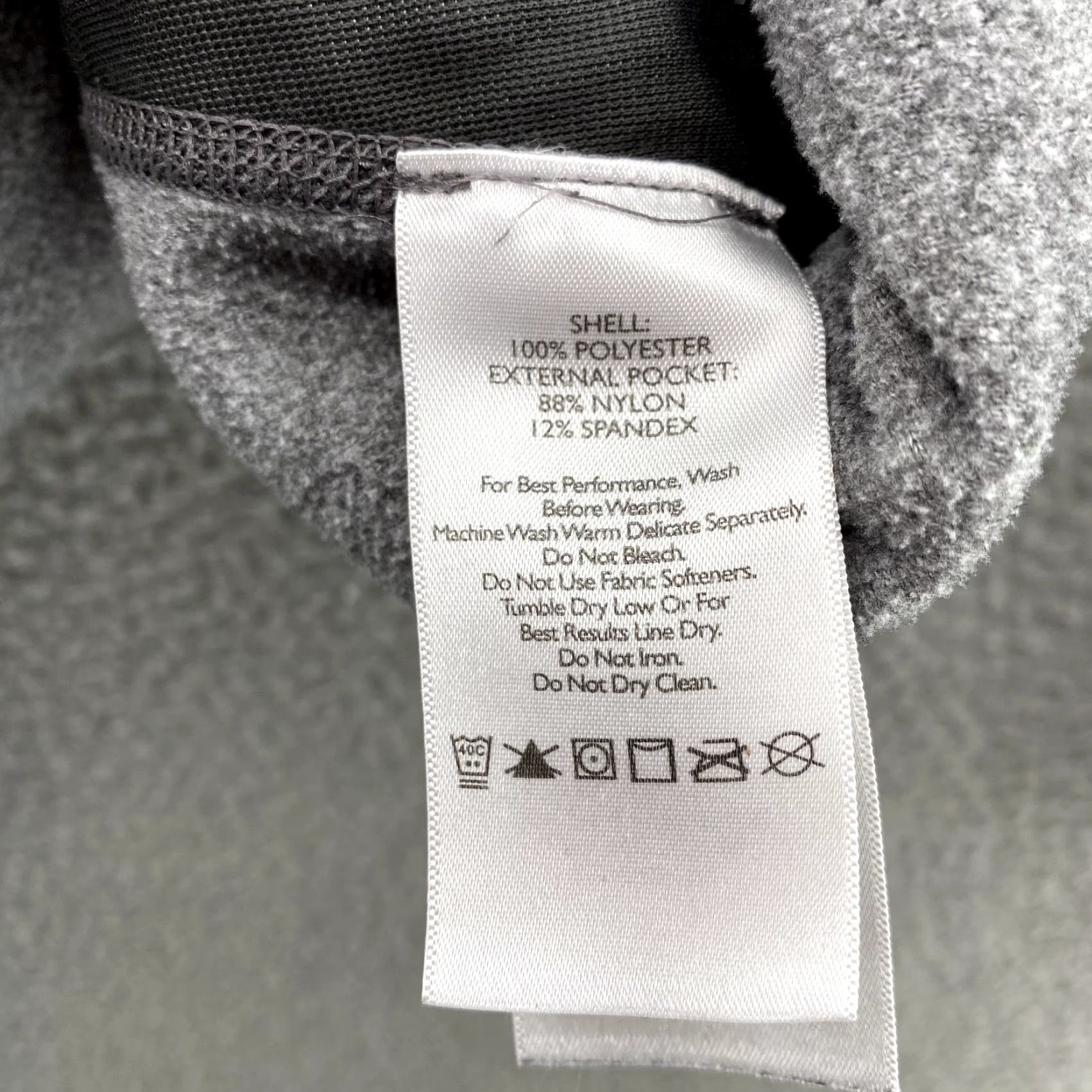Eddie Bauer Eddie Bauer First Ascent Sweater Men Large Gray Nylon Polyester Spandex Fleece Full Zip Outdoor Preppy Gorpcore Camp Workwear Athletic Mens Size US L / EU 52-54 / 3 - 7 Thumbnail