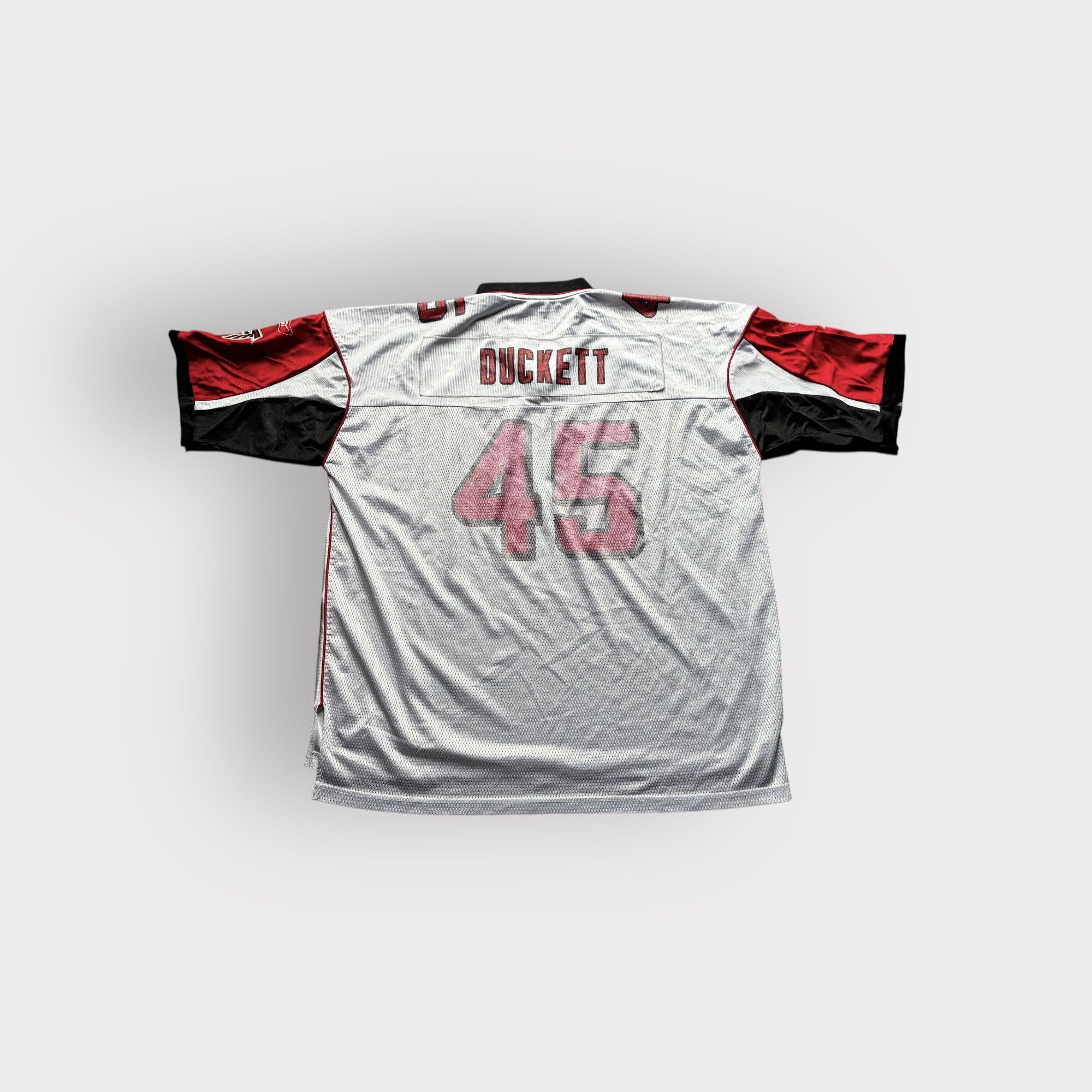 Reebok Vintage Atlanta Falcons T.J. Duckett Reebok Jersey Size US XXL / EU 58 / 5 - 2 Thumbnail