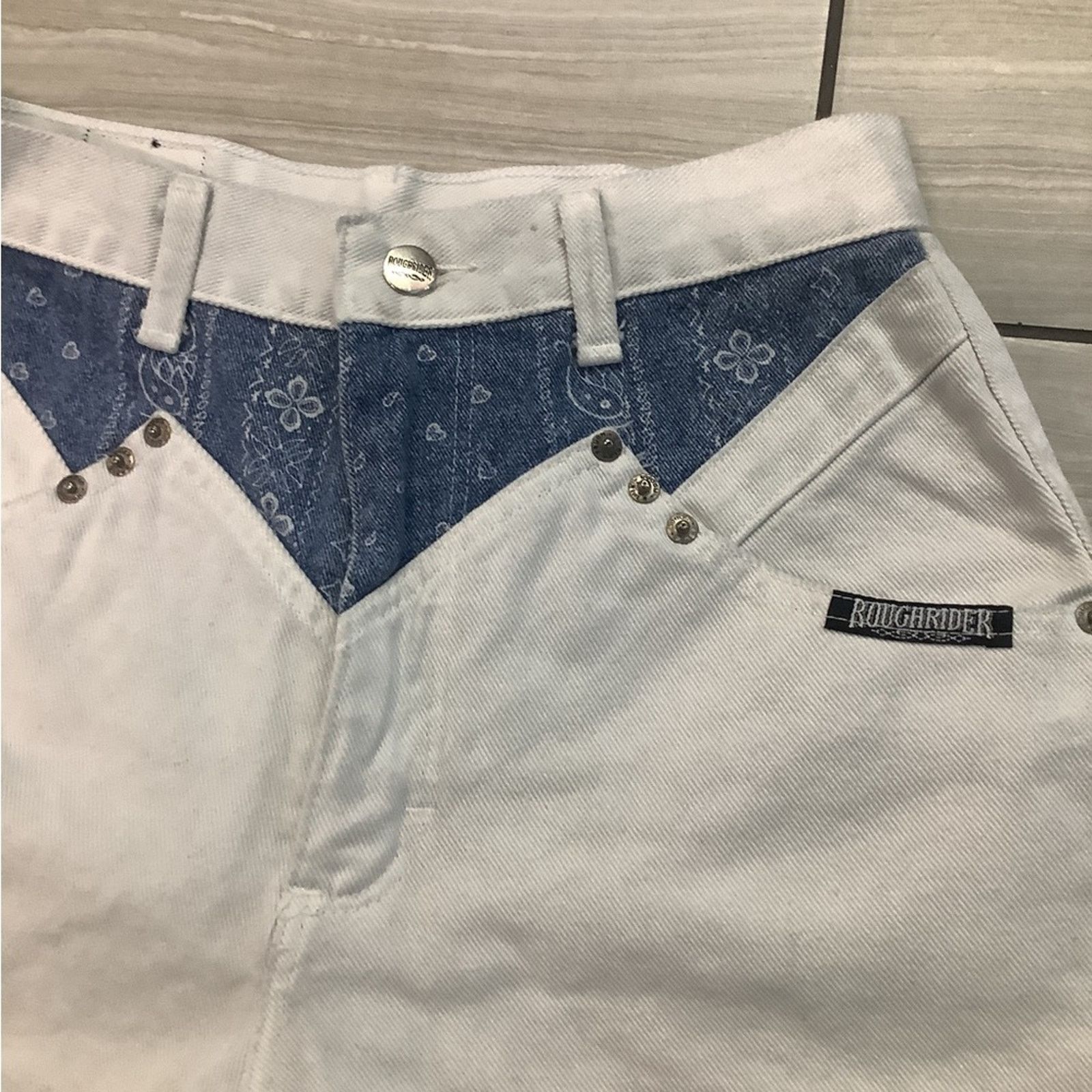 Vintage Vintage 90s Woman’s RoughRider High Waist Jeans Size 28" / US 6 / IT 42 - 3 Thumbnail
