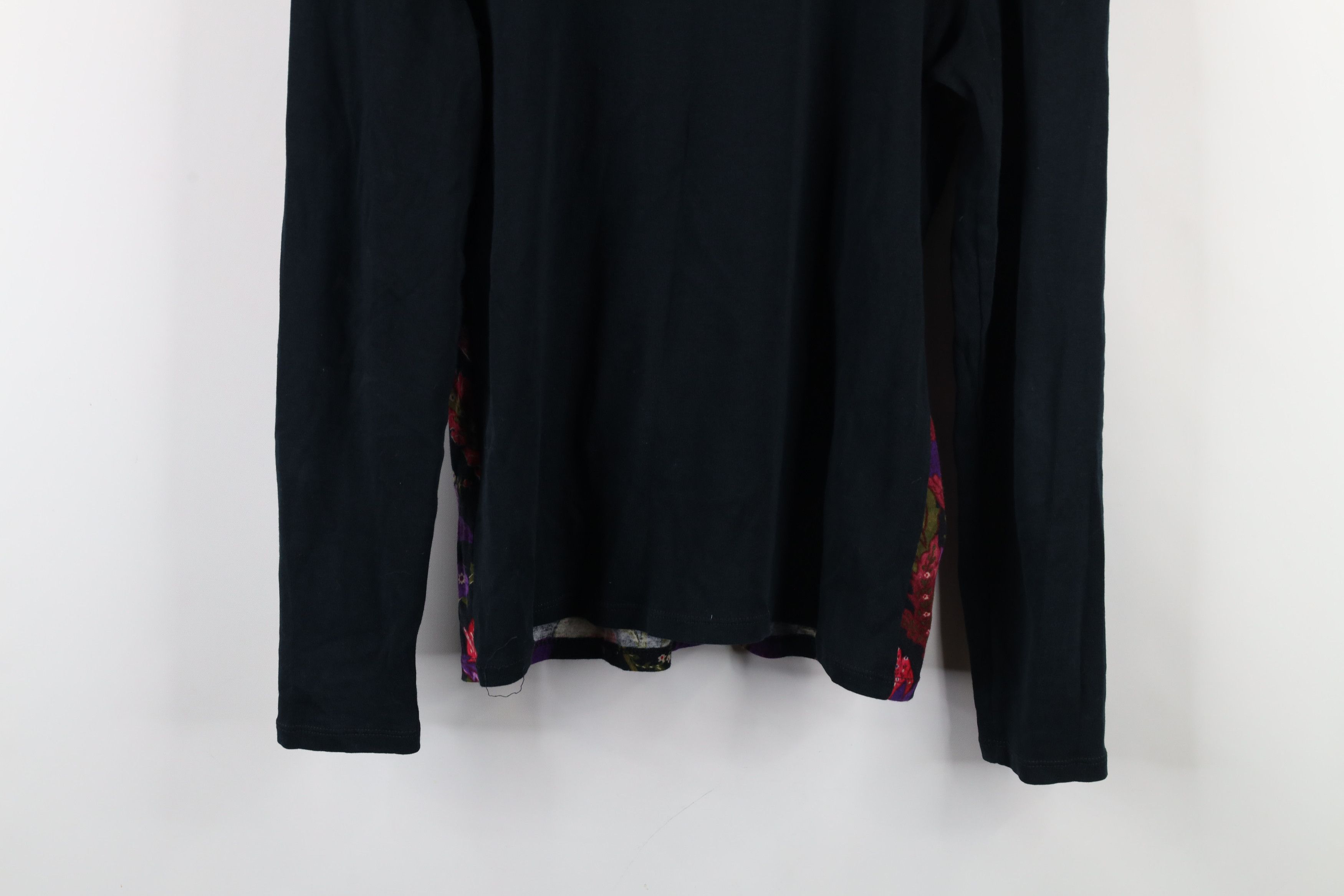 Ralph Lauren × Vintage Vintage 90s Ralph Lauren Cotton Knit Long Sleeve T-Shirt Size L / US 10 / IT 46 - 9 Thumbnail