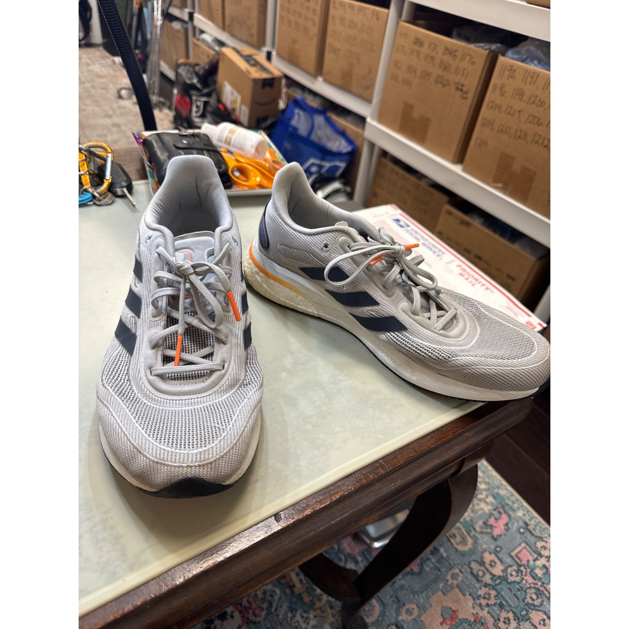 Adidas Adidas supernova men’s gray training shoes sneakers low top Size US 11.5 / EU 44-45 - 12 Thumbnail