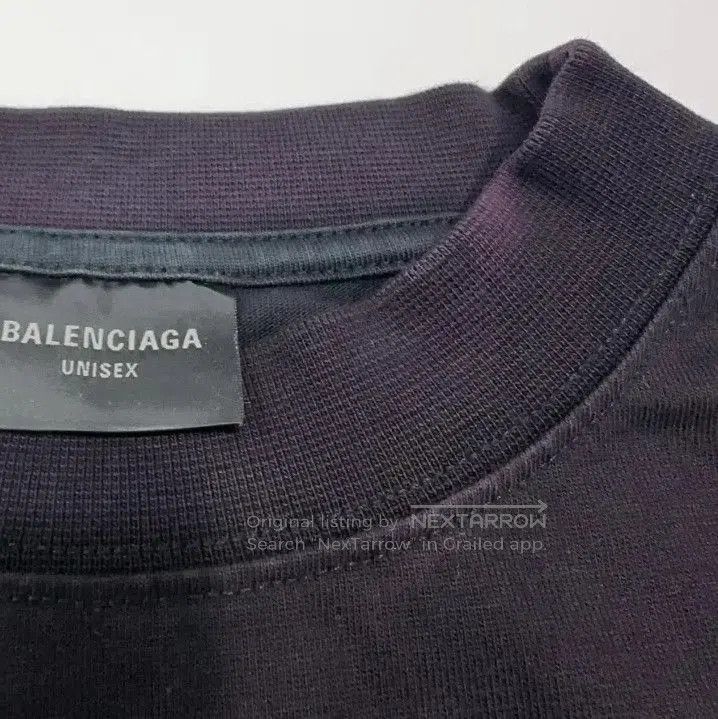 Balenciaga Balenciaga Black Graphic Short Sleeve T. Size US M / EU 48-50 / 2 - 7 Thumbnail
