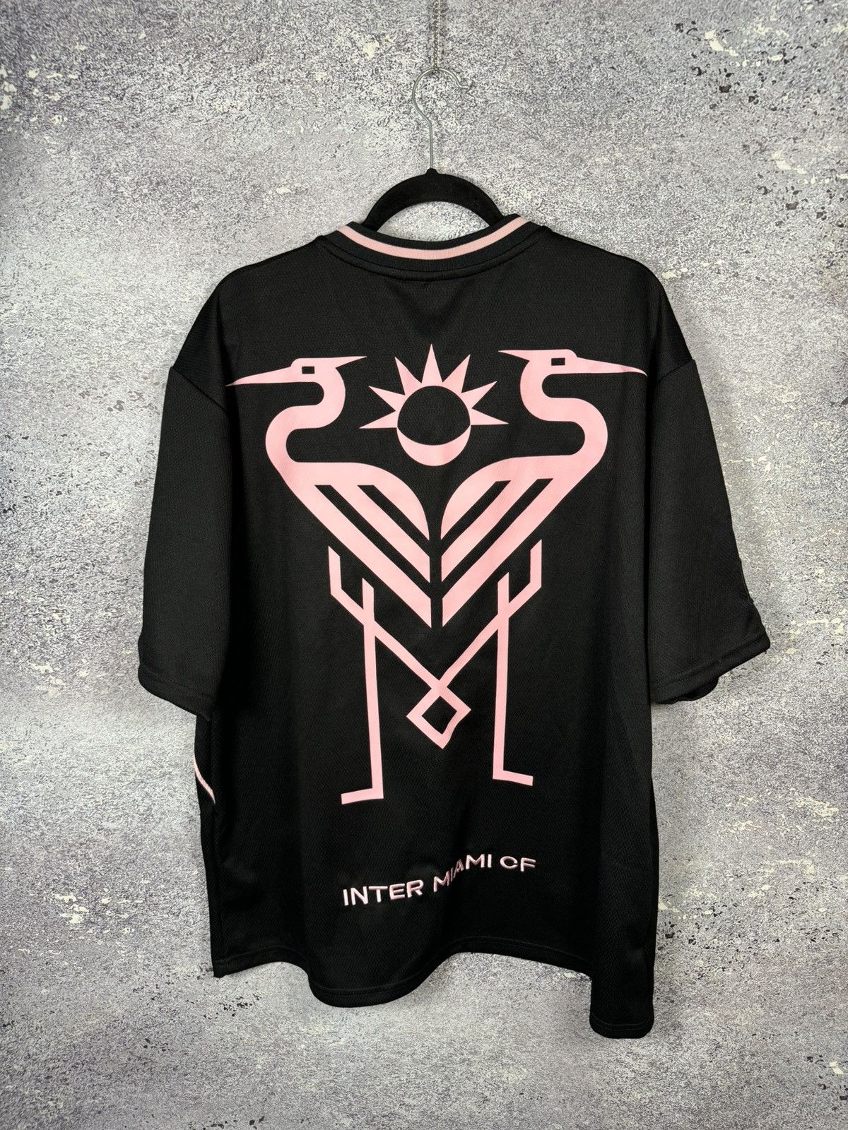 Other Inter Miami Official Black Big Logo Jersey XL Size US XL / EU 56 / 4 - 10 Thumbnail