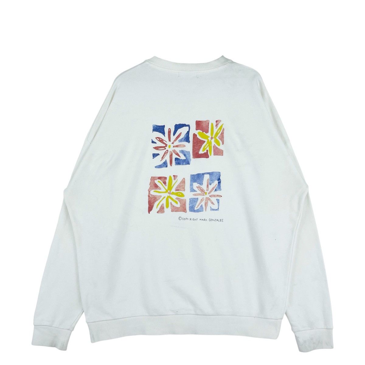 Think Skateboards Vintage Mark Gonzales Skateboard Sweatshirt Size US XL / EU 56 / 4 - 1 Thumbnail