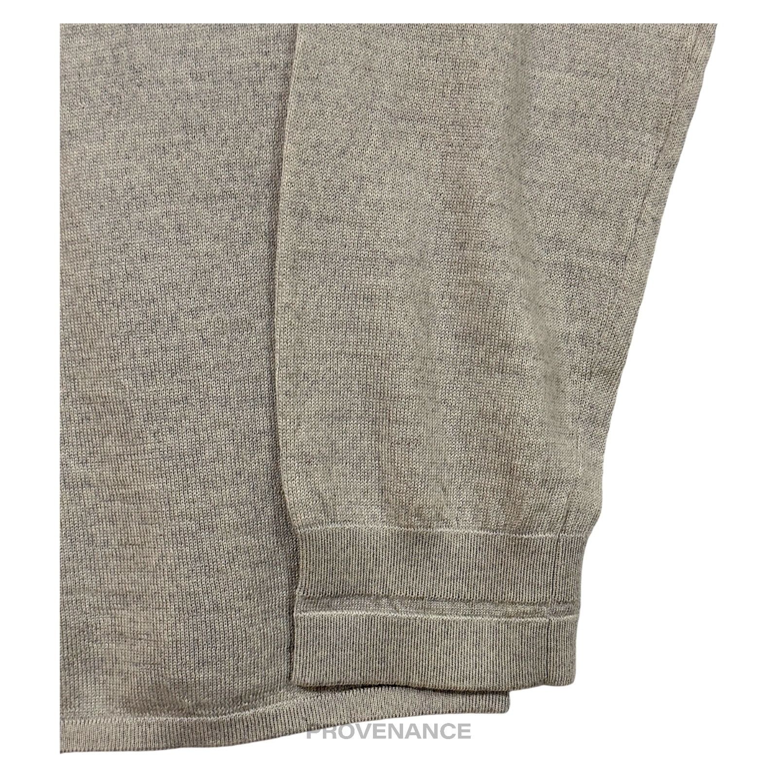 Balenciaga 🔴 Balenciaga Raglan Wool Sweater - Oatmeal S Size US S / EU 44-46 / 1 - 7 Thumbnail