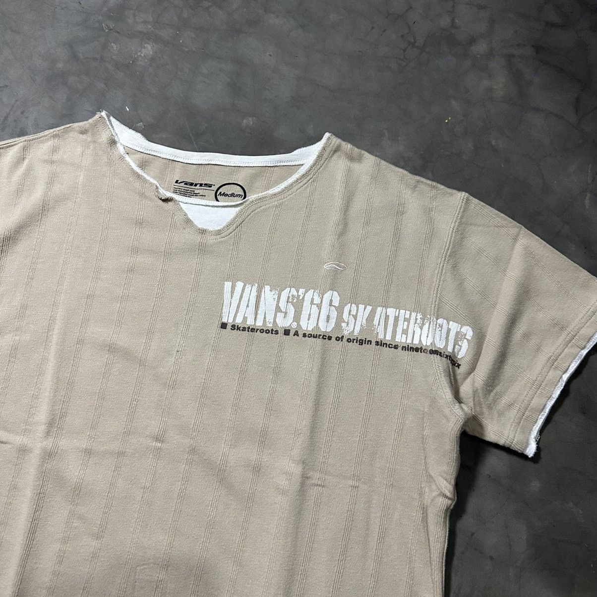 Vans VINTAGE VANS T-SHIRT DOUBLE LAYER SKATEROOTS 66 Size US M / EU 48-50 / 2 - 3 Thumbnail