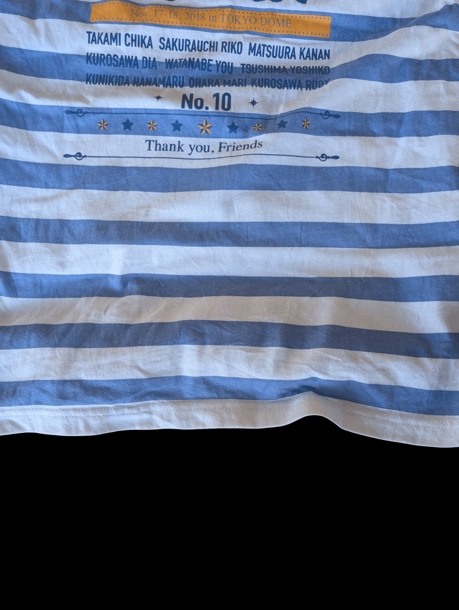 Japanese Brand Aqours 4th Love Live! -Sailing to the Sunshine- T Shirt Size US M / EU 48-50 / 2 - 7 Thumbnail