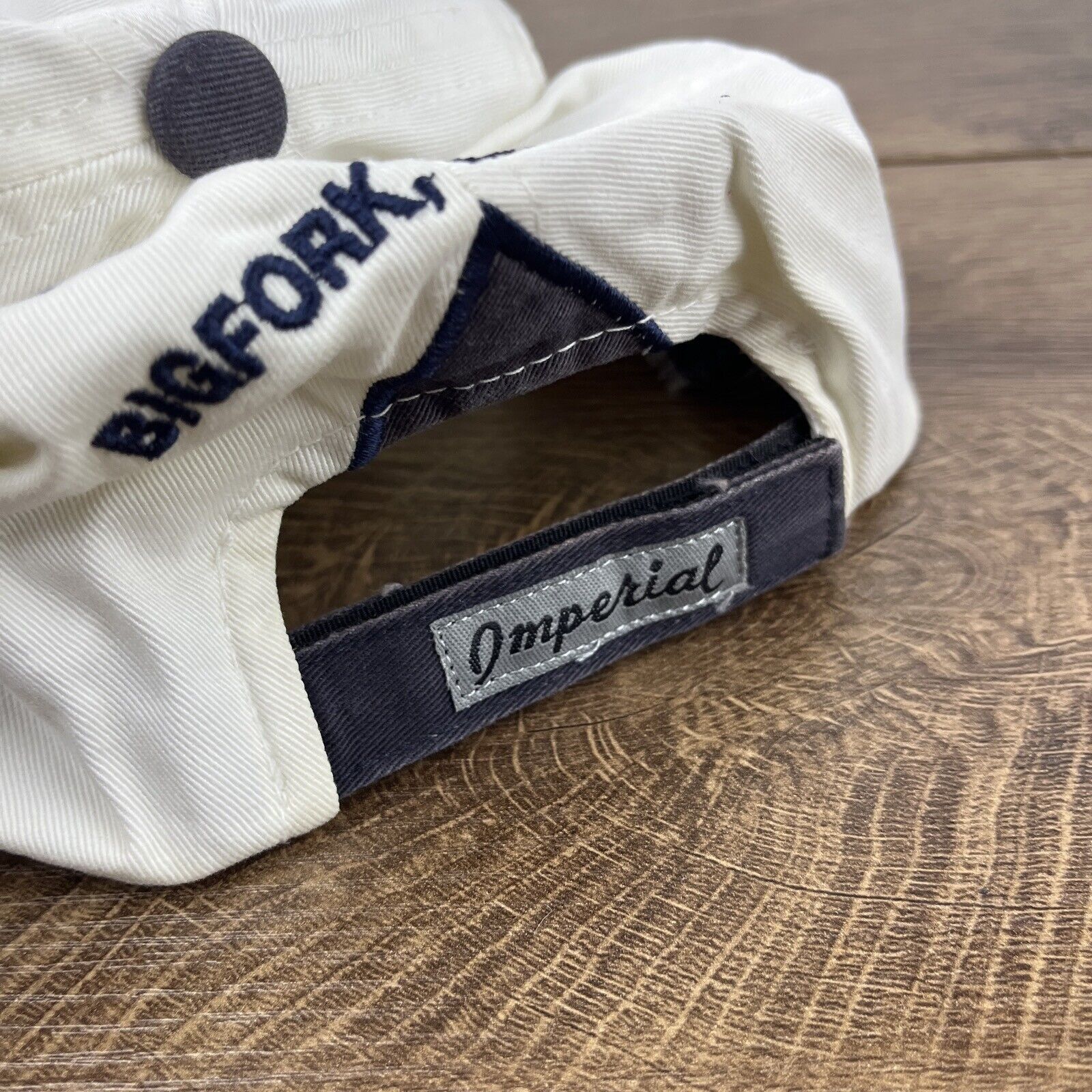 Other Eagle Bend Golf Club Hat Eagle Bend White Hat Adjustable Adu Size ONE SIZE - 9 Thumbnail